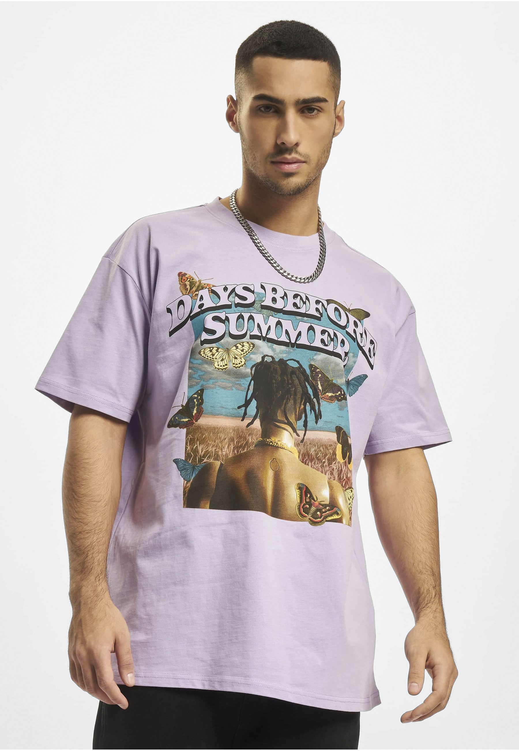 Upscale by Mister Tee Kurzarmshirt Upscale by Mister Tee Herren Days Before Summer Oversize Tee (1-tlg)