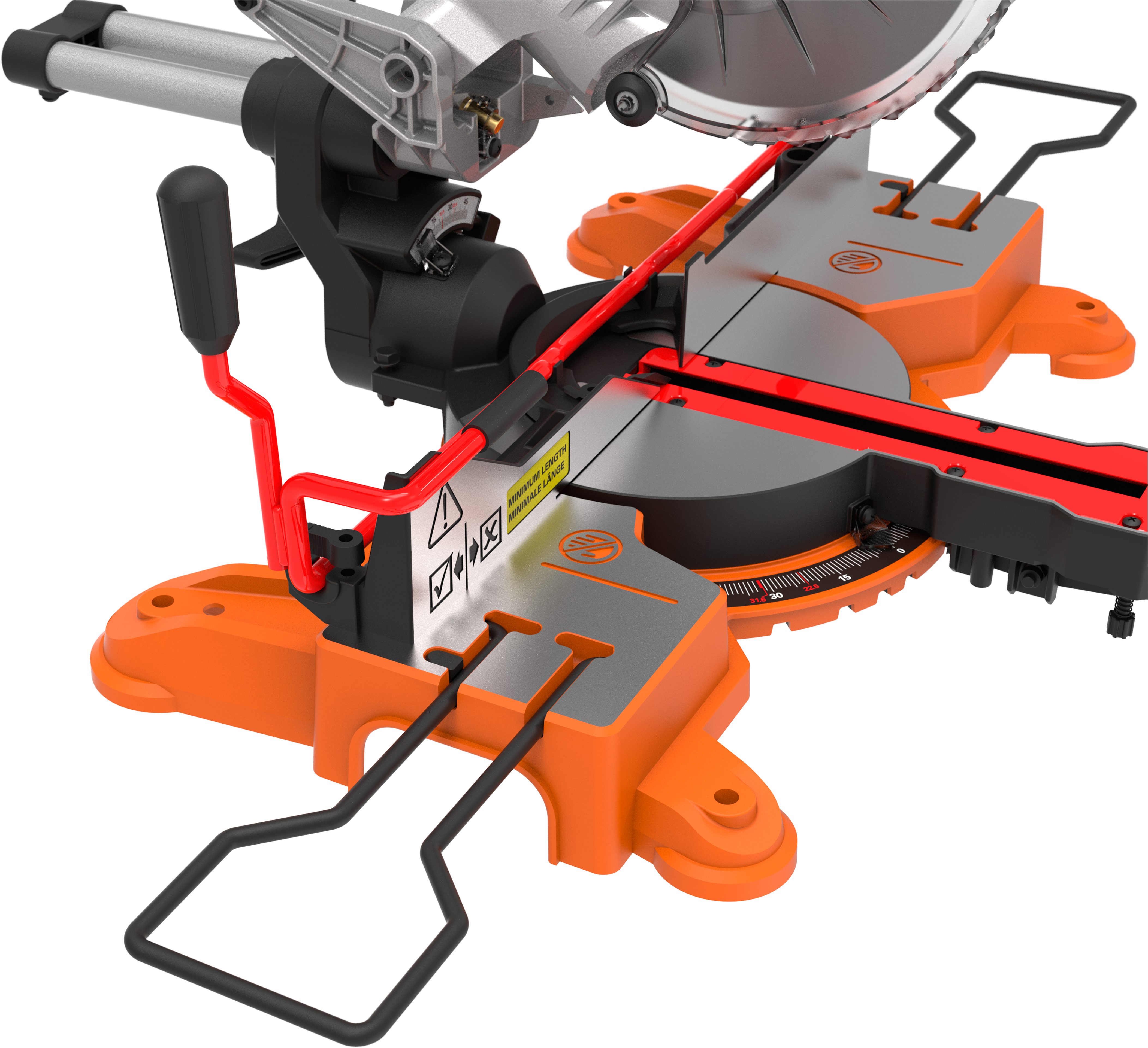 Worx Paneelsäge WX845.9 NITRO, multifunktional, 0-45° Schrägschnitte, ohne Akku & Ladegerät