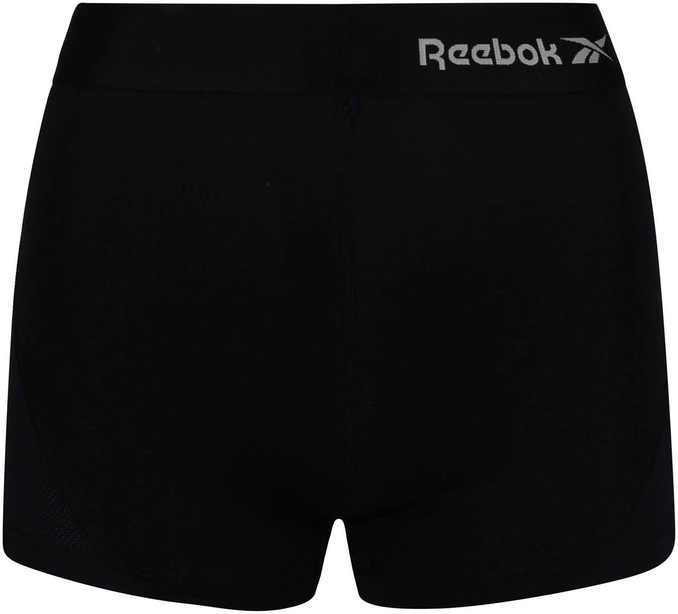 Reebok Boxershorts JOYNER kühlender Materialeinsatz, basic, bequem, eng, mit Logo, breiter Bund