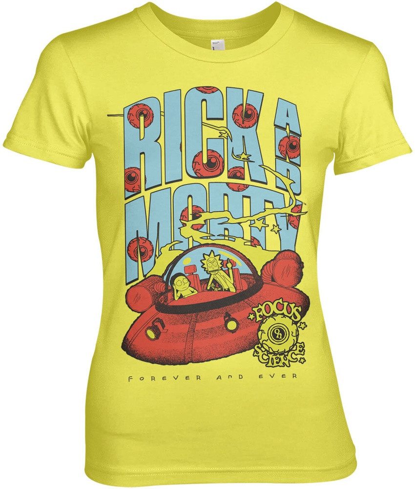 T-Shirt Focus On Science Girly Tee