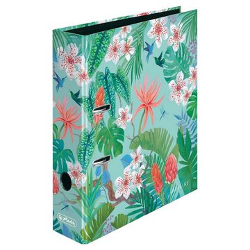 Herlitz Aktenordner 2x Herlitz Motivordner / DIN A4 / 80mm / "Ladylike Jungle + Schmetterl