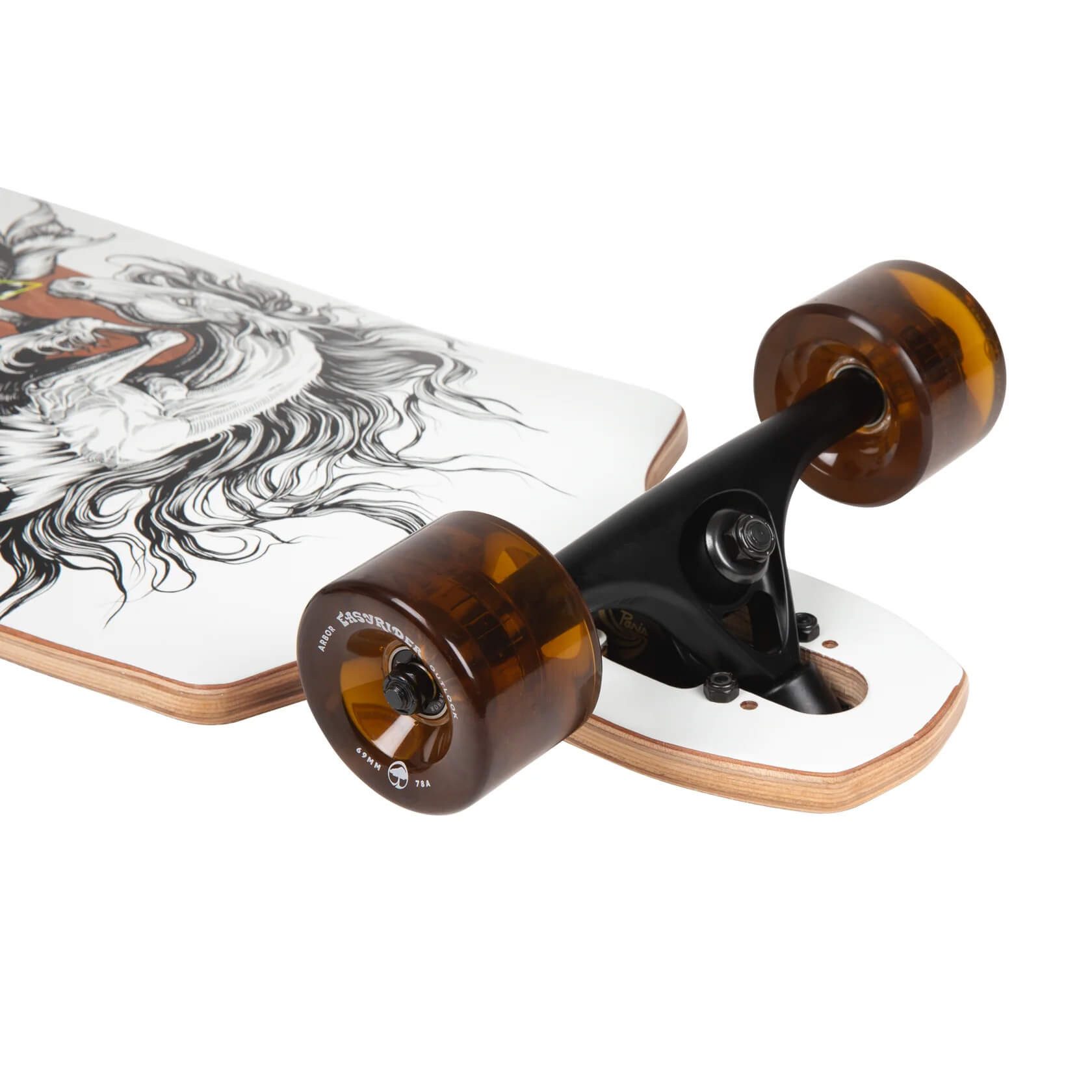 Arbor Collective Longboard Bamboo Dropcruiser 38" (K Darmaeva), aus der Bamboo Serie