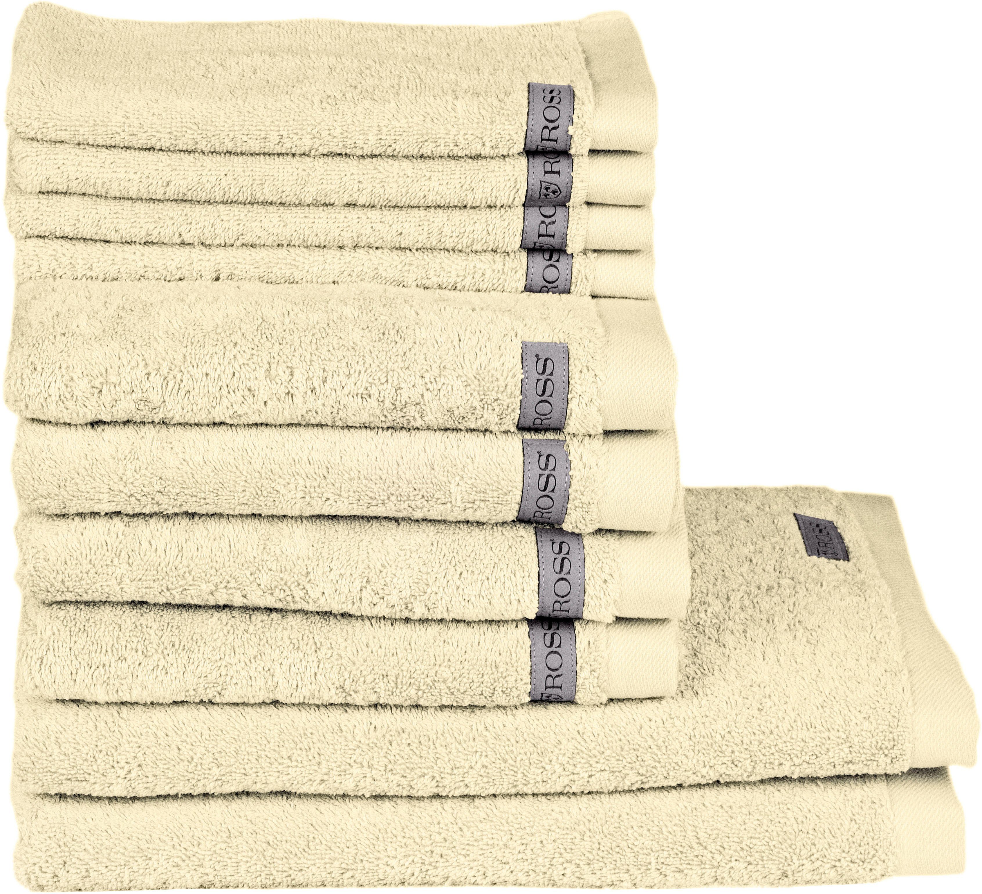 ROSS Handtuch Set Sinfonie, Frottier, (Set, 10-tlg) natur | Handtuch-Sets