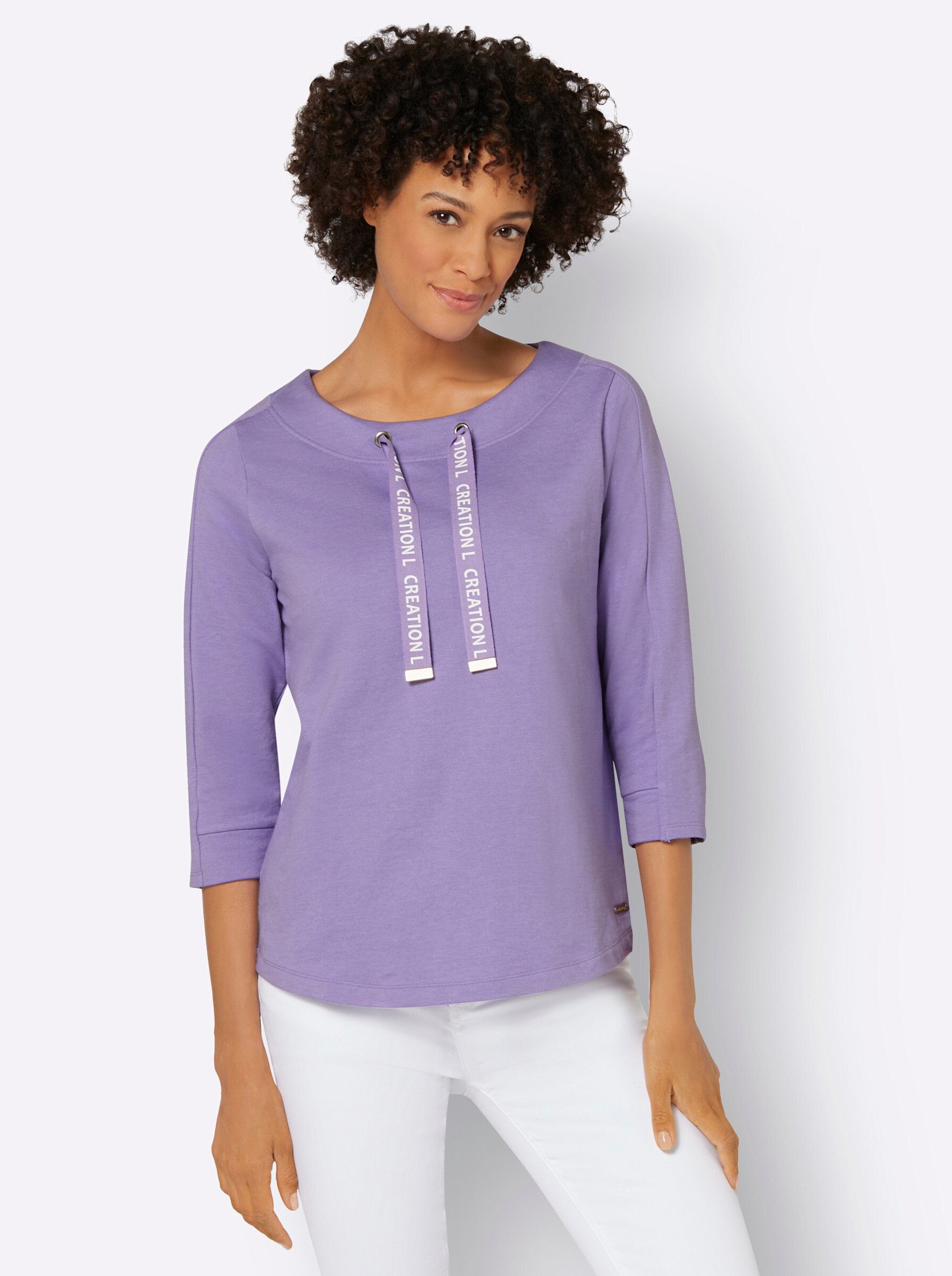 WEIDEN WITT lavendel Sweater