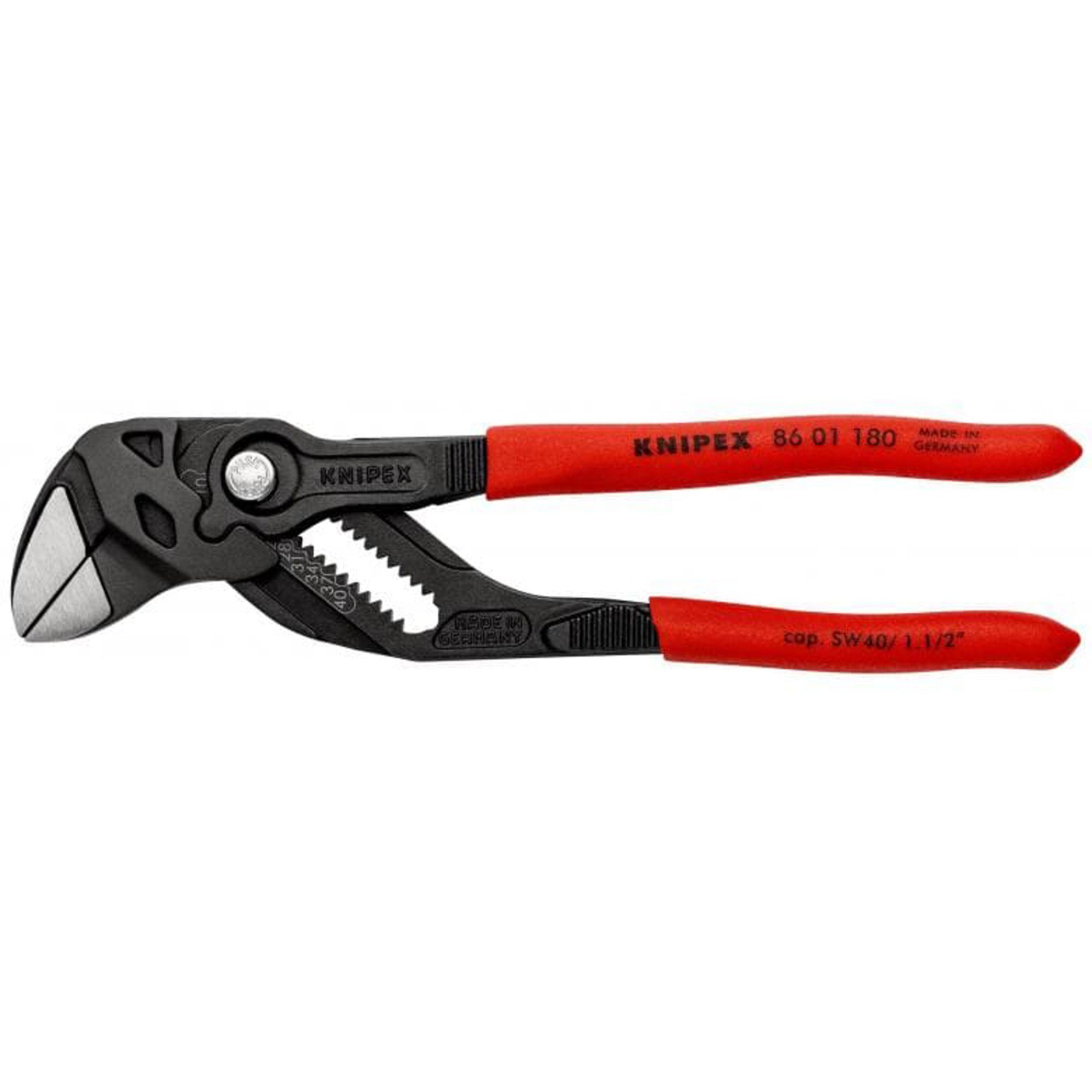 Knipex Zangenschlüssel KNIPEX Zangenschlüssel 86 01 180, (Länge 180m