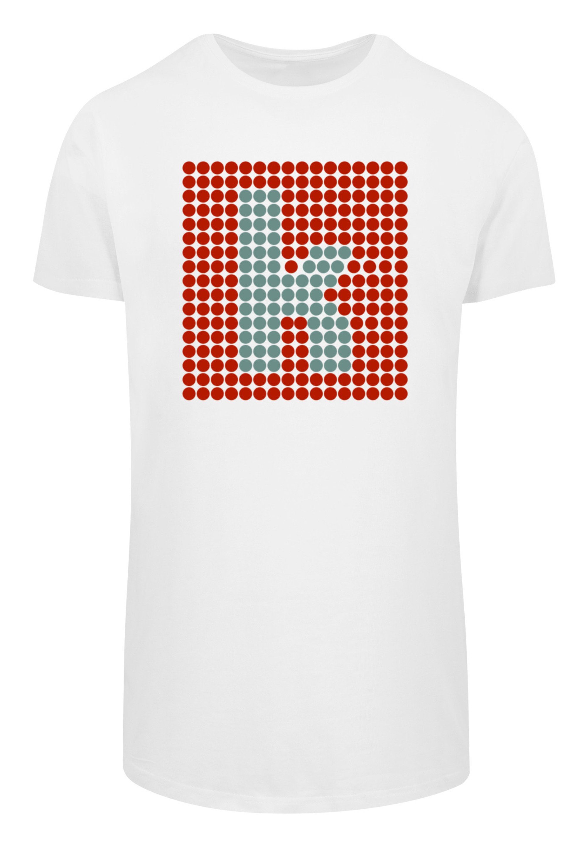 F4NT4STIC T-Shirt Band Glow weiß Black Killers The K Print Rock