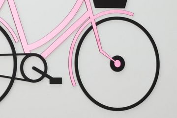 KUNSTLOFT Acrylglasbild »Mein Fahrrad und Ich«, handgefertigtes 3D Wandbild
