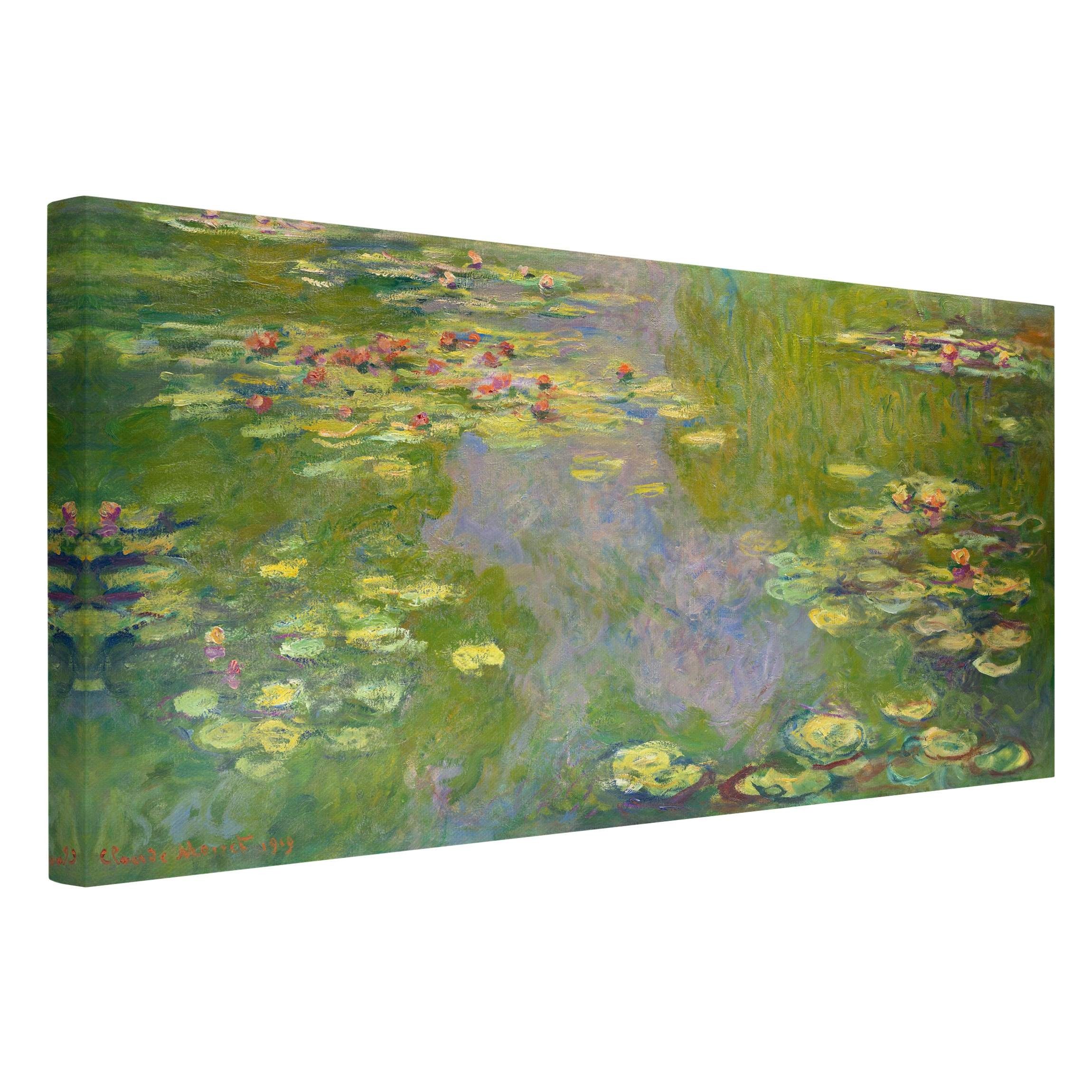 Bilderdepot24 Leinwandbild Kunstdruck Claude Monet Grüne günstig online kaufen