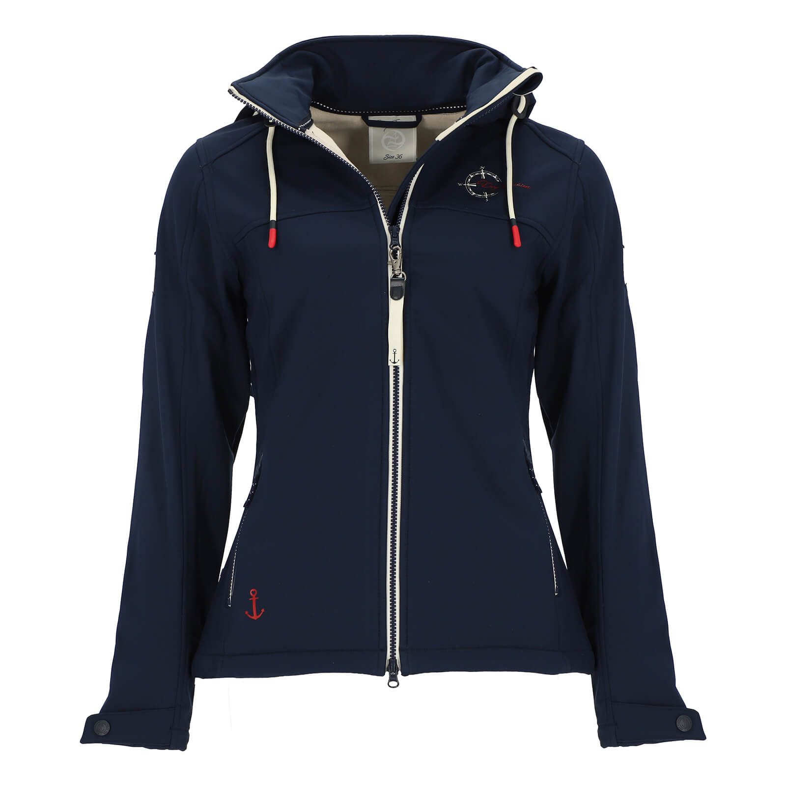 Dry Fashion Softshelljacke Damen Outdoor-Jacke Zingst günstig online kaufen