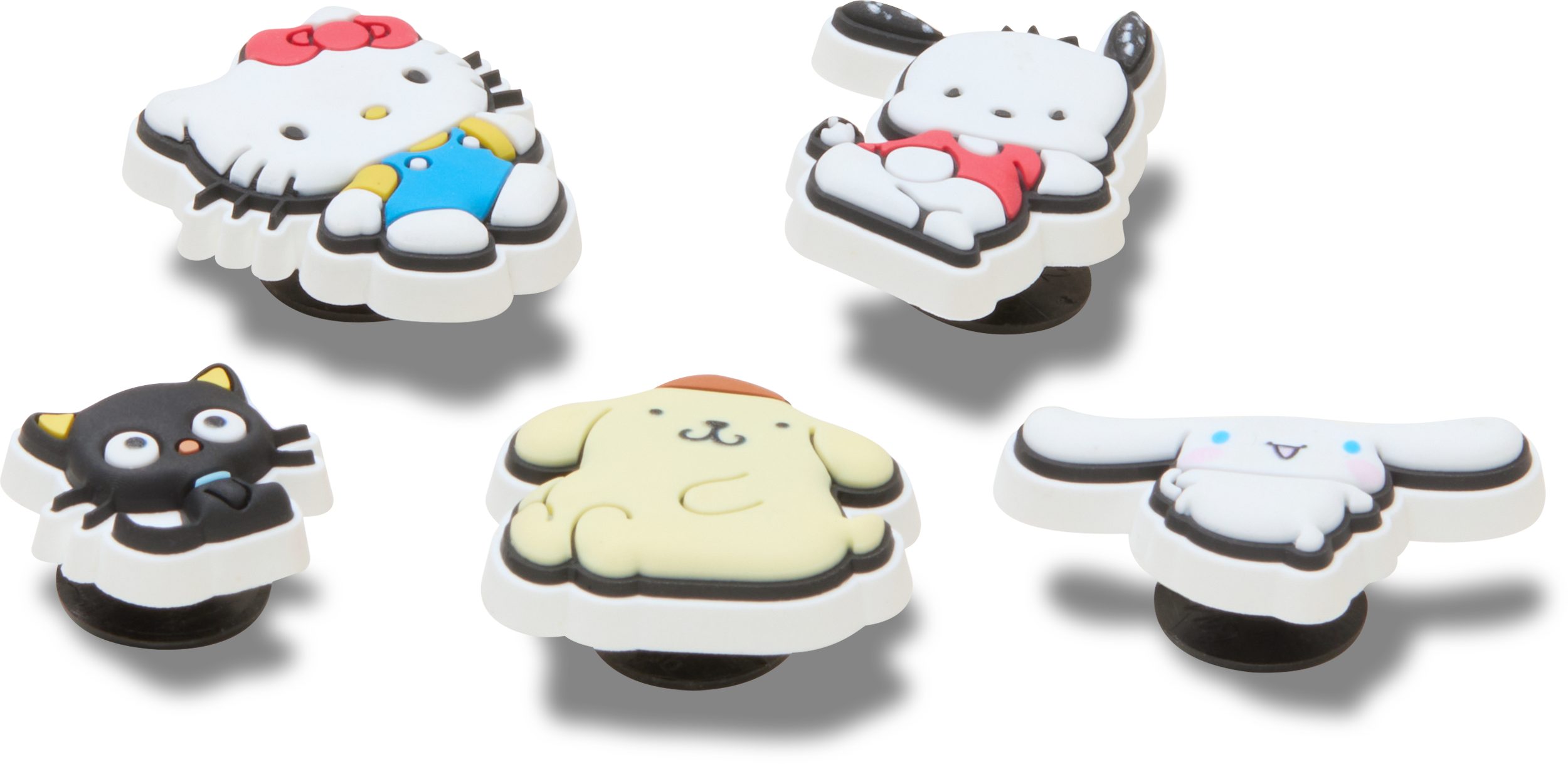 Crocs Schuhanstecker Jibbitz "Hello Kitty Friends" (Set, 5-tlg., Kein Spielzeug. Nicht für Kinder unter 3 Jahren geeignet), Hello Kitty Figuren
