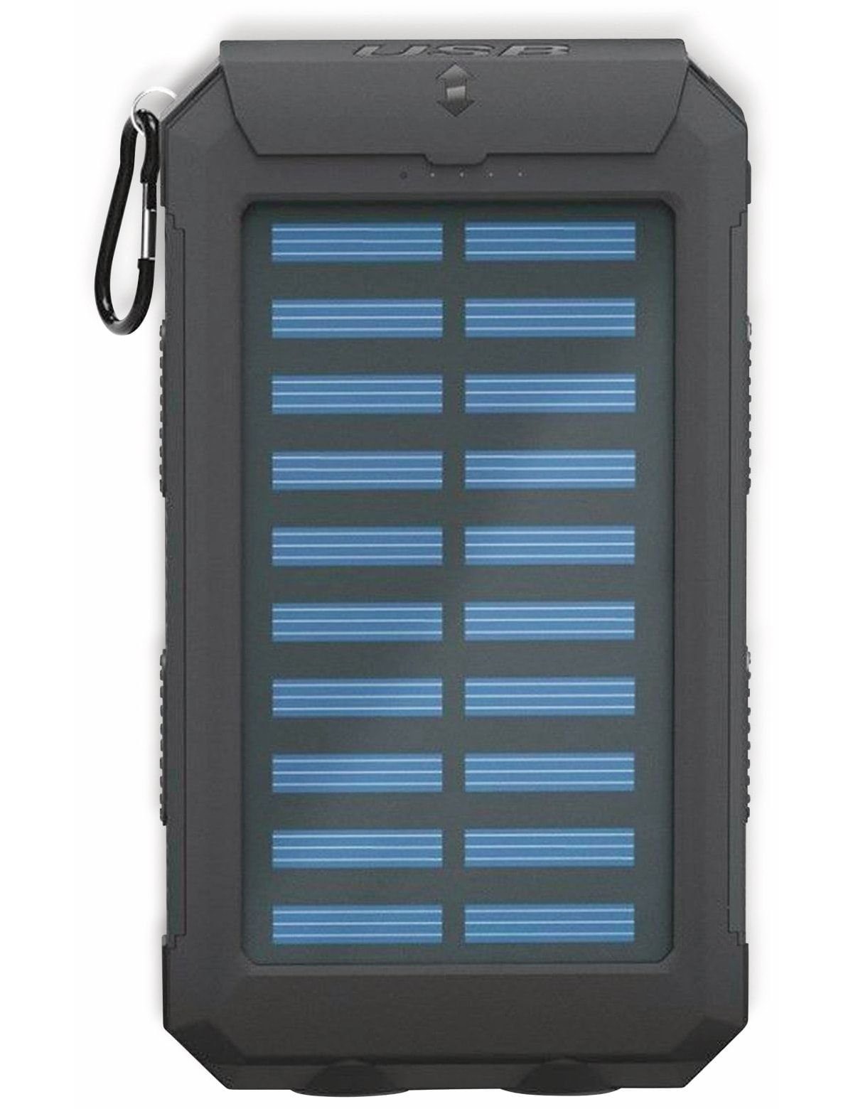 8000 USB Powerbank Outdoor mAh Goobay Powerbank GOOBAY Solar,