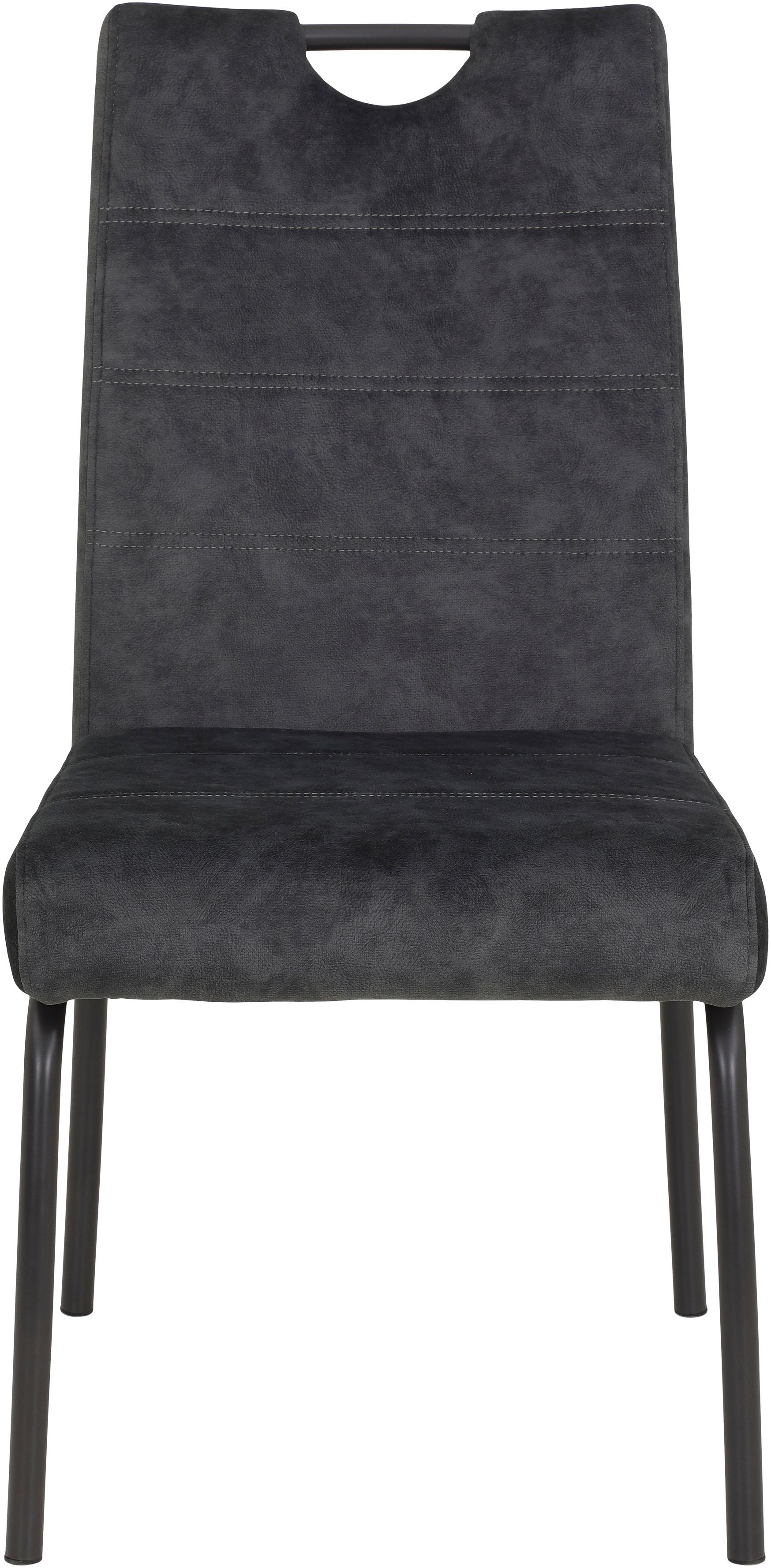 HELA 4-Fußstuhl EVELYN (Set, 2 St), Komfortsitz mit Federkorb günstig online kaufen