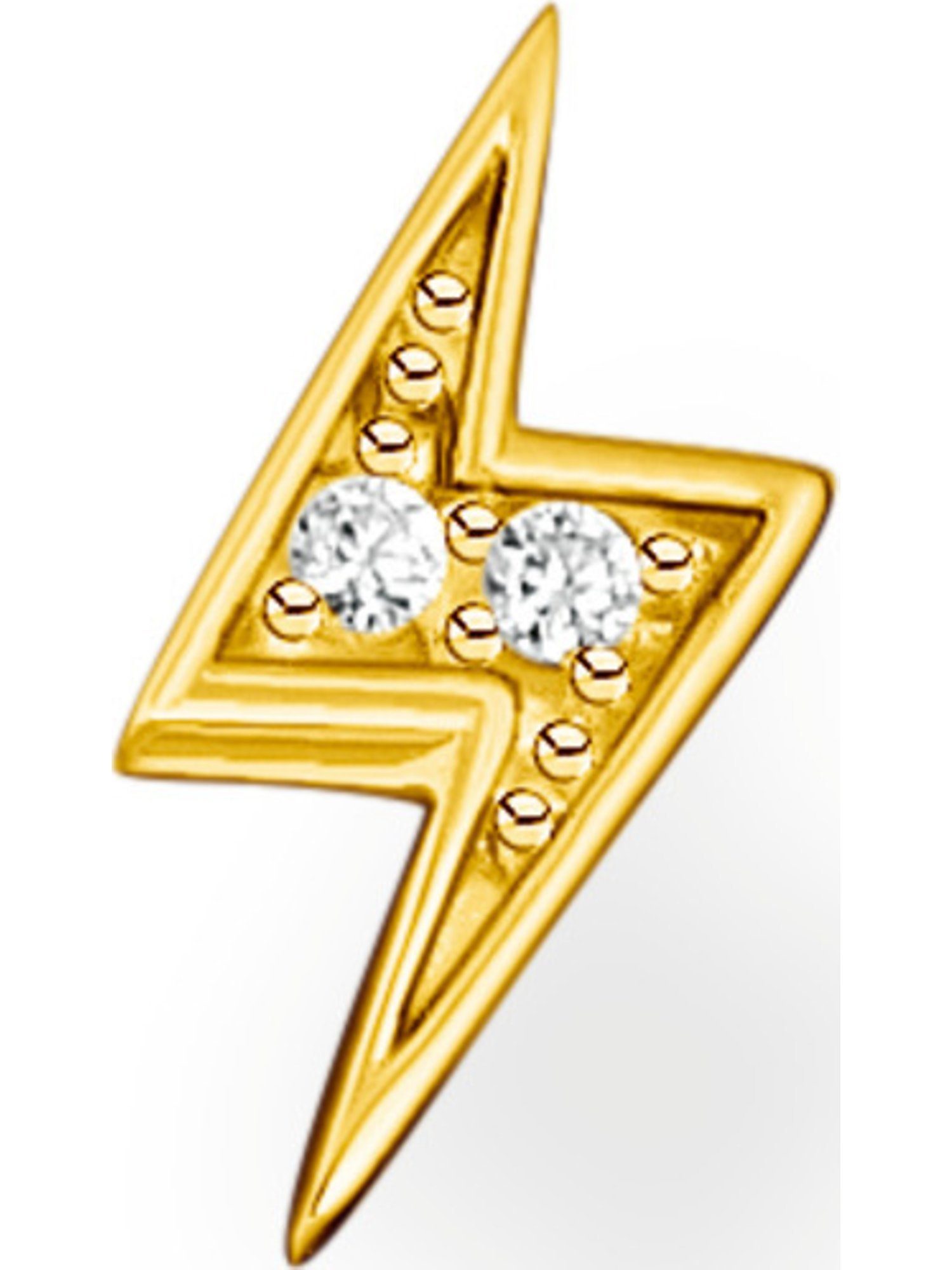 THOMAS SABO Single-Ohrstecker gold | Ohrringe