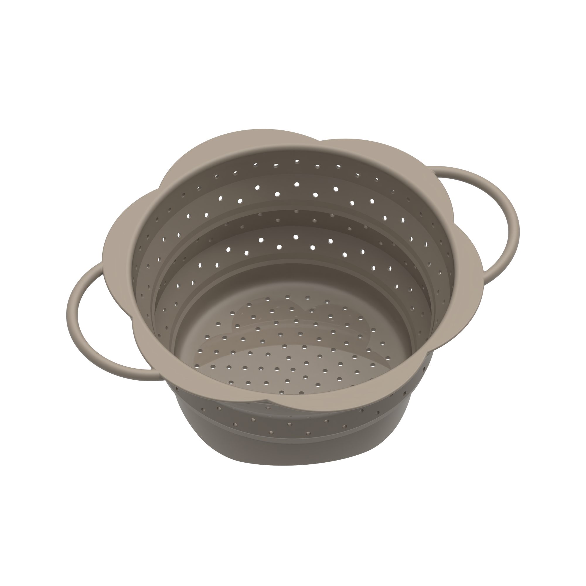 Küchensieb Faltsieb S Taupe