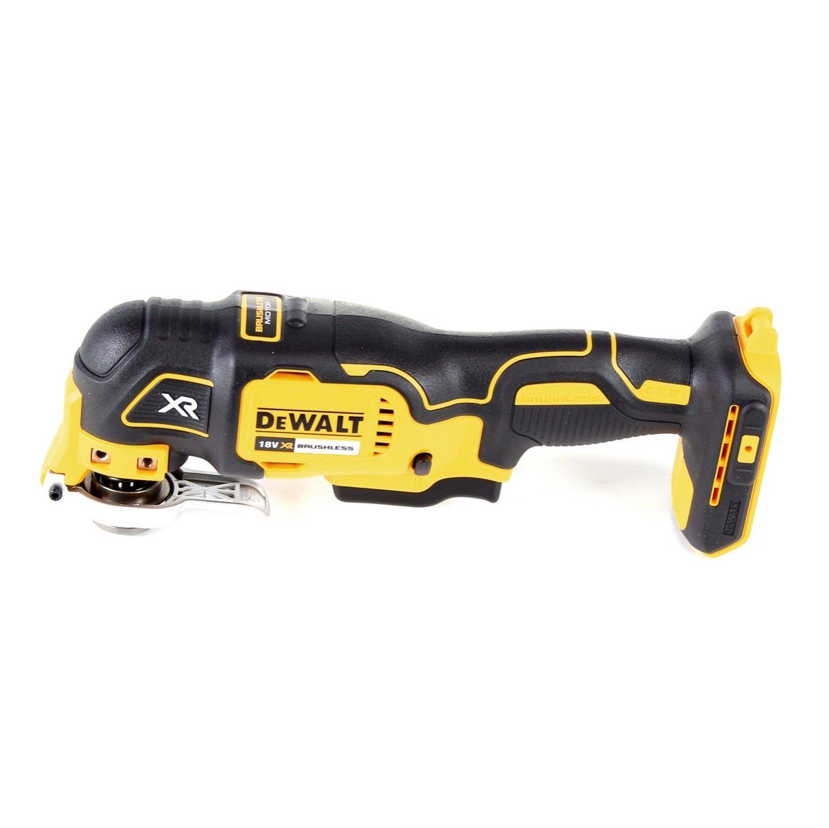 DeWalt Akku-Multifunktionswerkzeug DCS Akku + 1x + Oszillierer 355 Solo Lade P1 18V Brushless Akku 5,0Ah