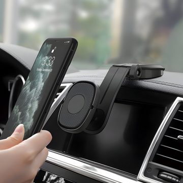 Retoo Auto Magnet Armaturenbrett Universal KFZ Smartphone Schwarz Handy-Halterung