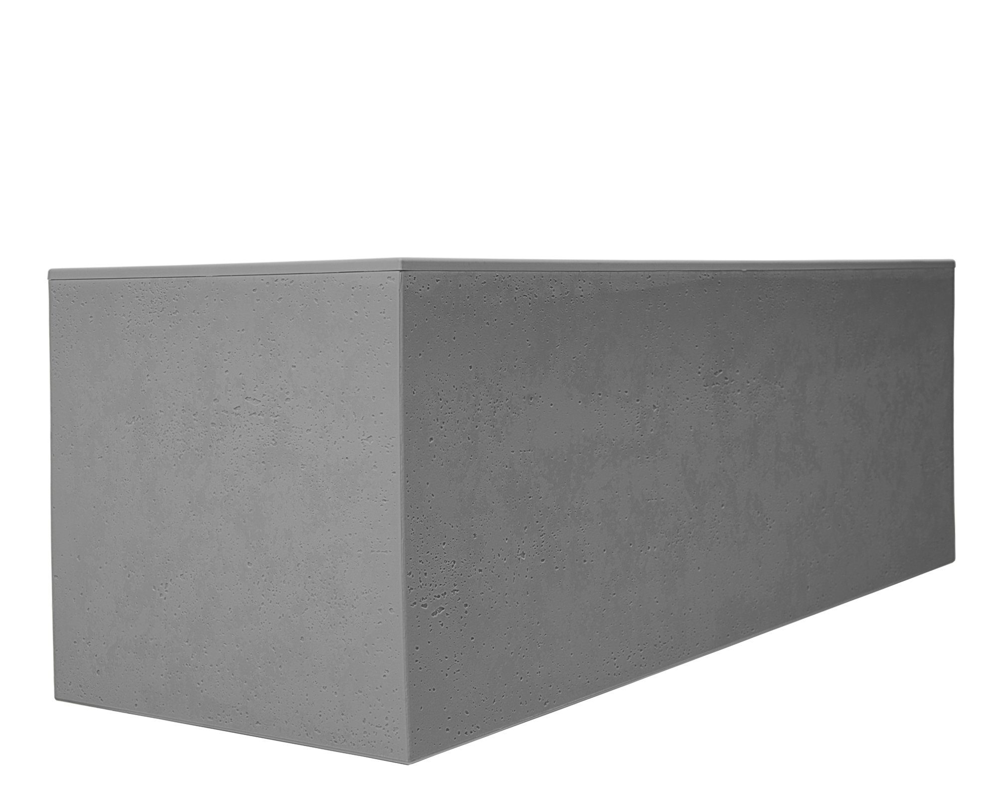 ONDIS24 Blumenkasten Vulkan 57L Gestein/Basalt Optik mit Wasserspeicher Pflanzenkasten, 79.5 x 29.5 x 29.5 (H) cm – Bild 2 von 5