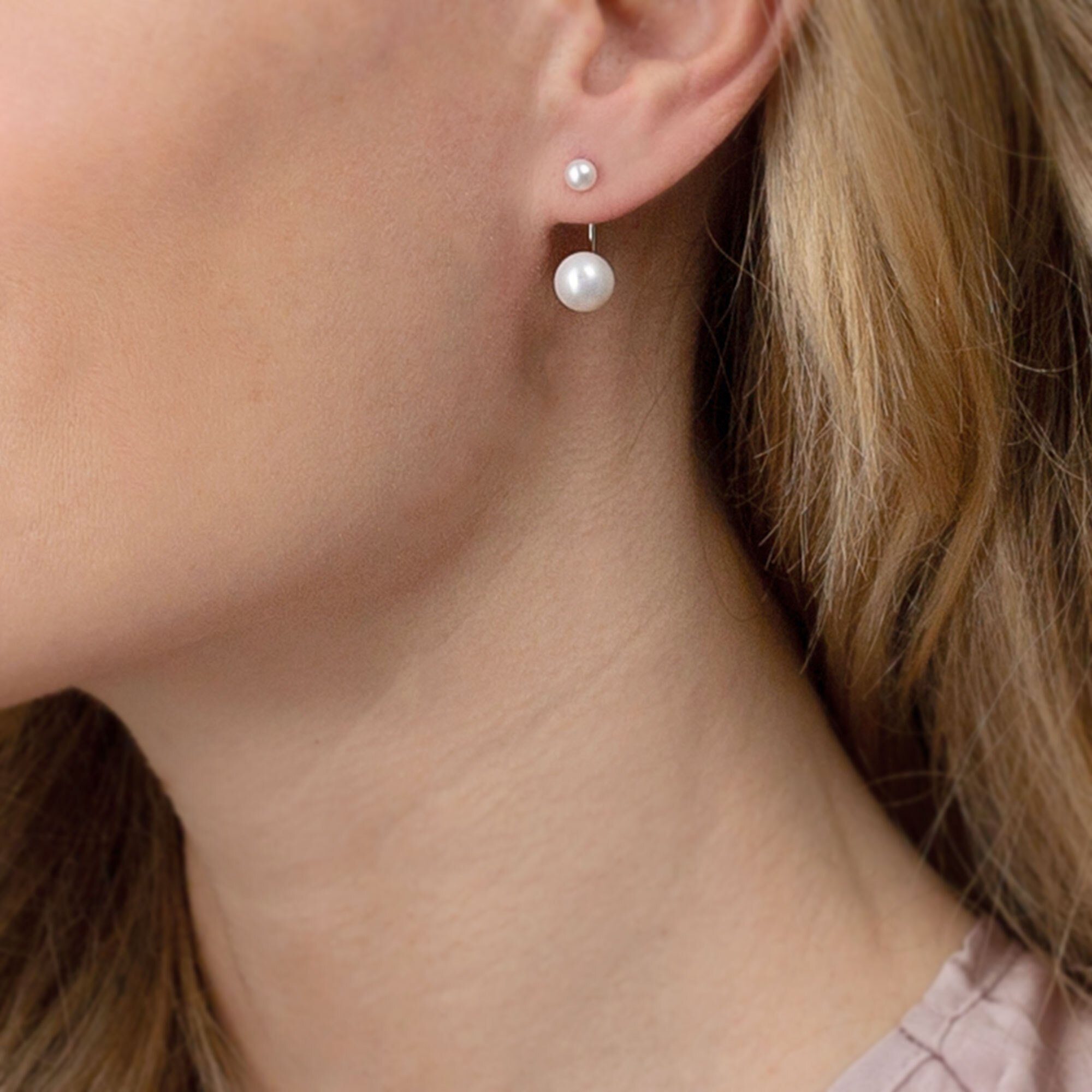 AILORIA Perlenohrringe MEGUMI Ohrringe, 925 Sterling Silber mit Süßwasserpe günstig online kaufen