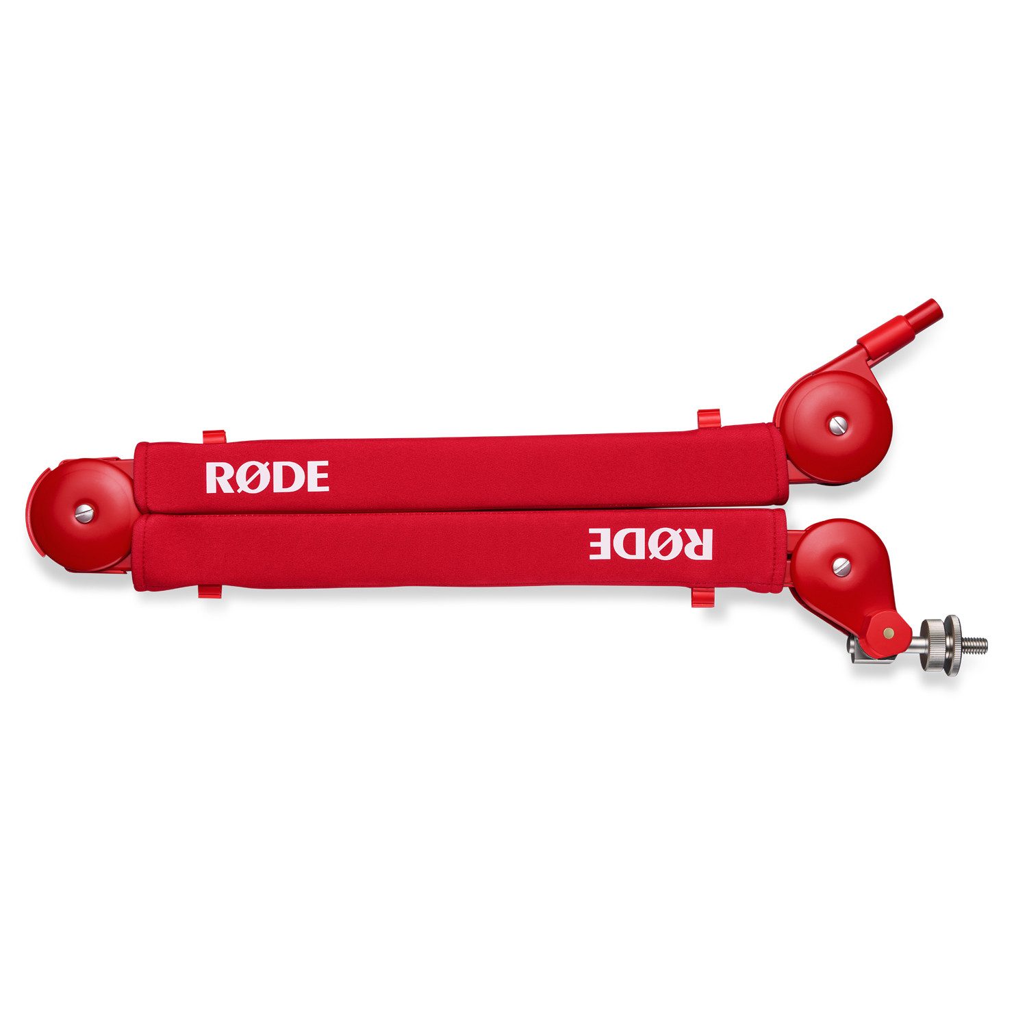 RØDE Mikrofonständer Rode Mikrofonarm PSA1+ Plus Rot mit Mikrofasertuch, (Mikrofonarm, Mikrofon Gelenkarm), Gelenkarmstativ mit Neoprenüberzug