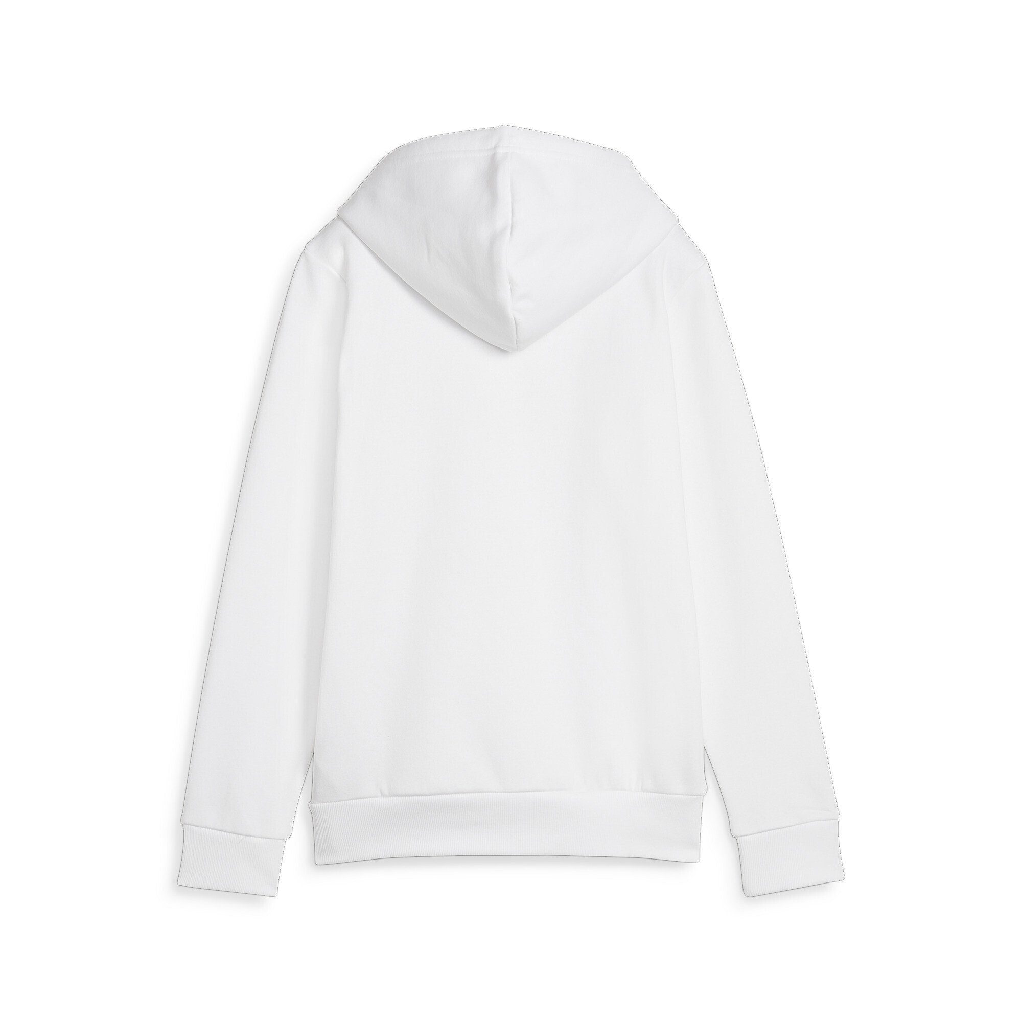 Metallic Hoodie Essentials+ Sweatshirt Damen Logo White PUMA