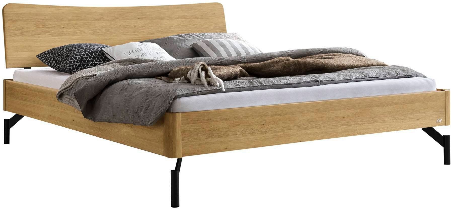 HASENA Holzbett Albinia, Massivholzbett Albinia, Fußhöhe 20 cm