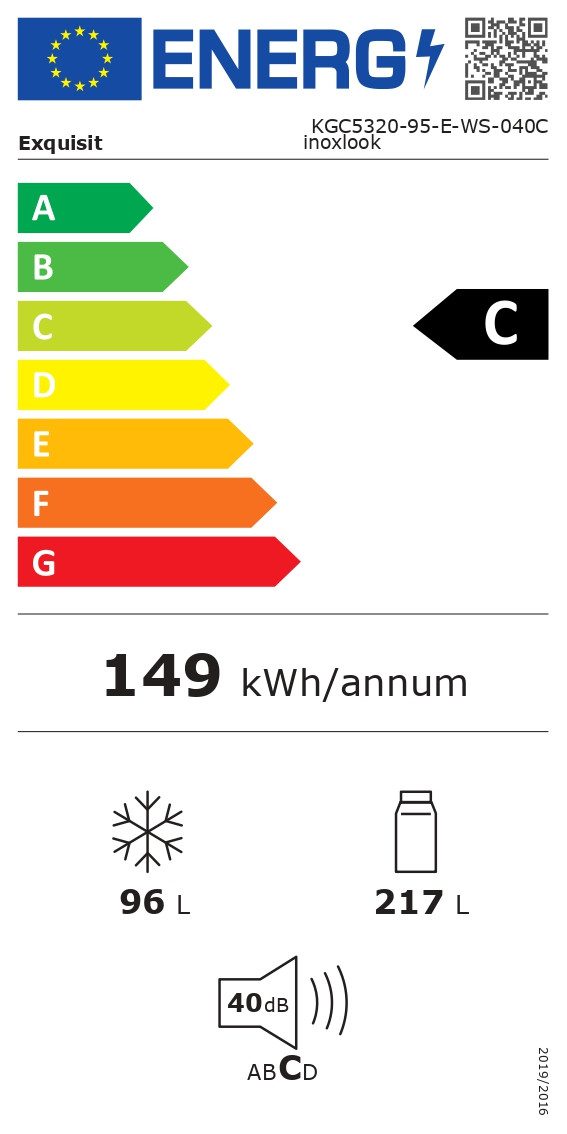 Energieeffizienzklasse: 