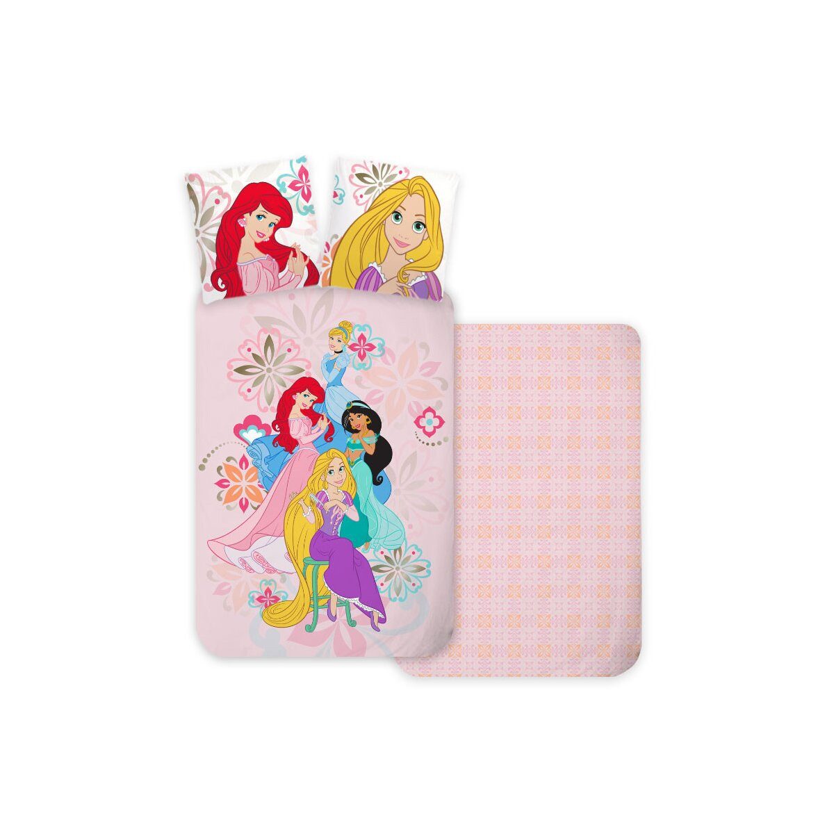 Disney Bettwäsche Disney Prinzessin Bloom Bettwäsche 140×200 cm, 70×90 cm, günstig online kaufen