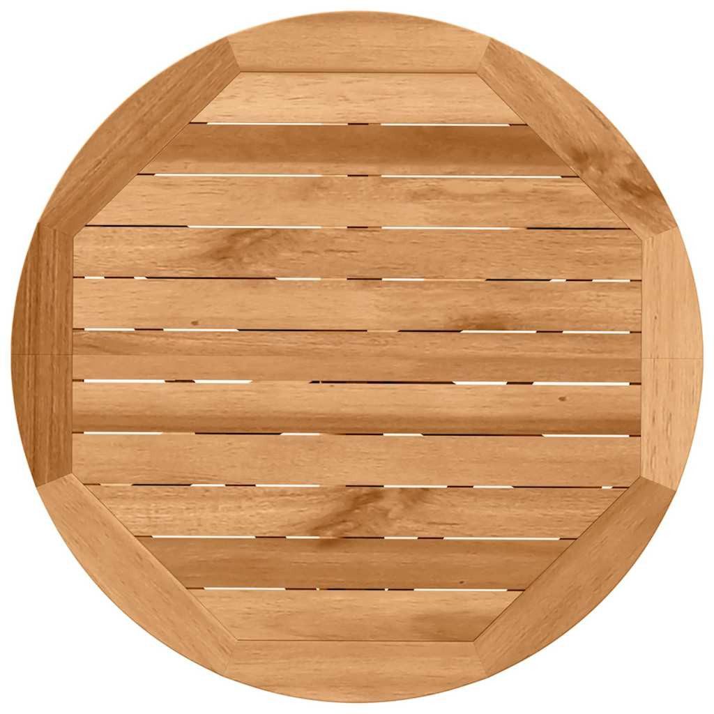 vidaXL Gartenlounge-Set Garten Essgruppe 3 pcs Braun Massivholz, (5-tlg)