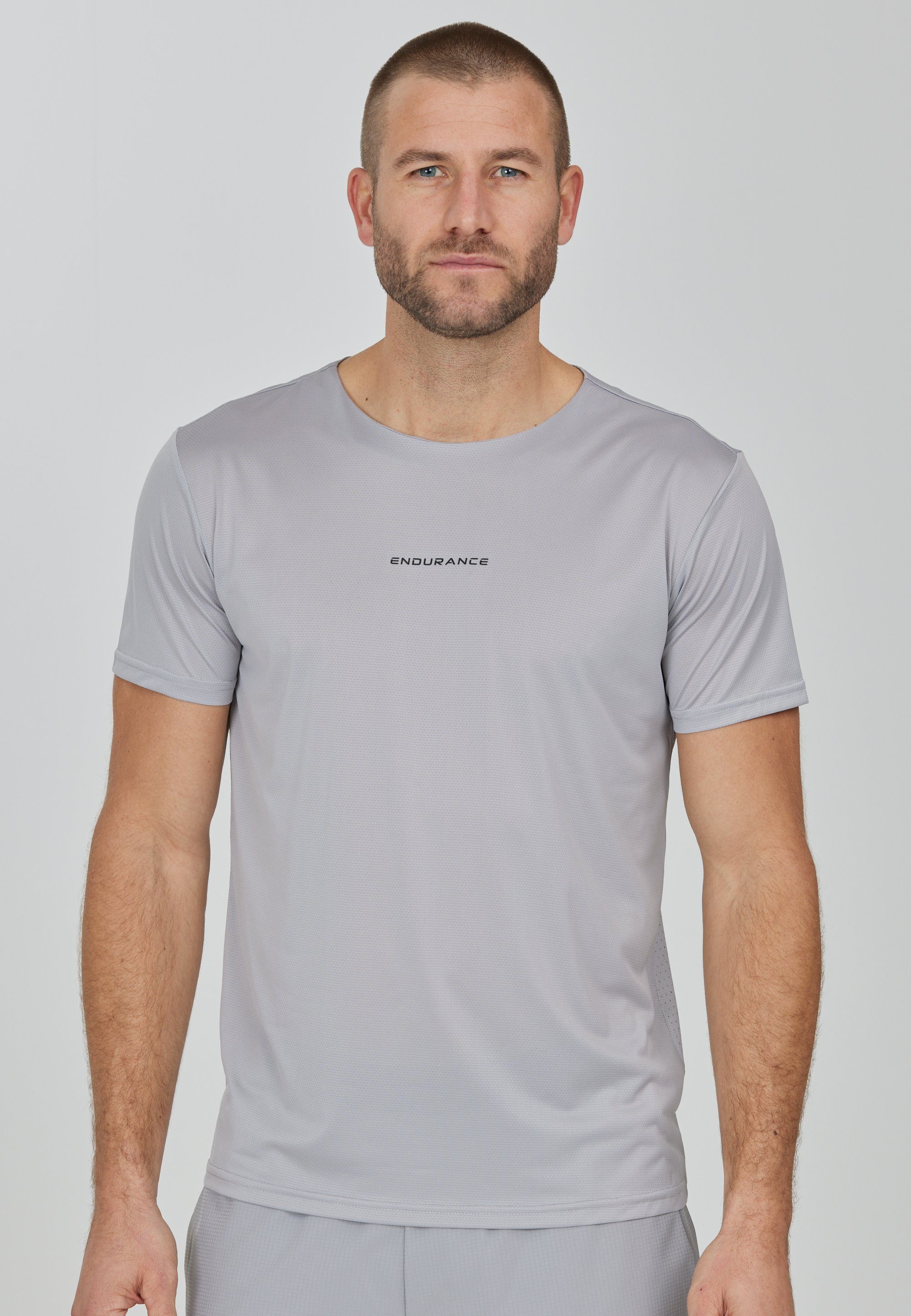 ENDURANCE Funktionsshirt Breath (1-tlg) grau Quick mit Dry-Technologie