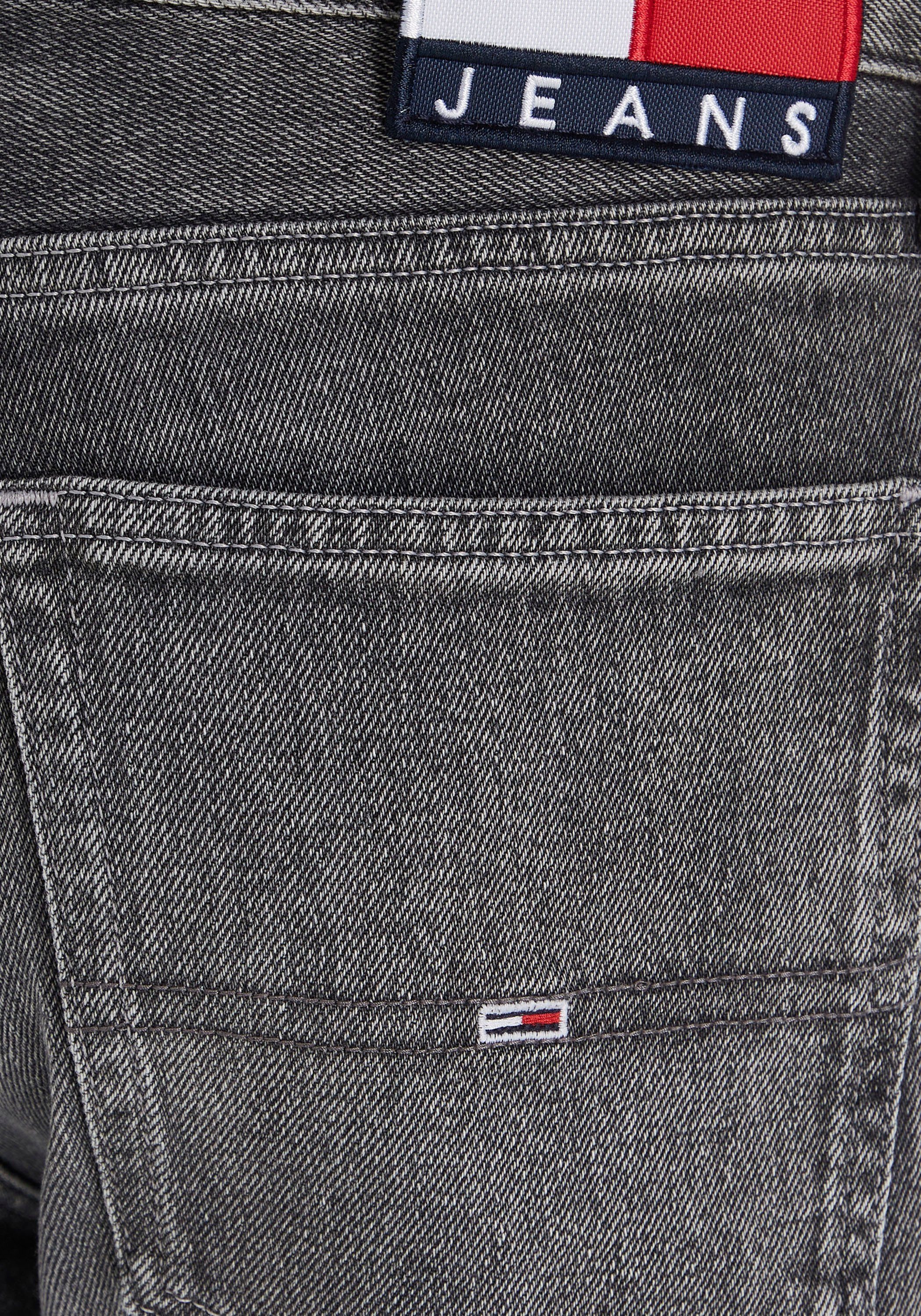 Tommy RGLR Jeans denim Straight-Jeans Tommy mit Stitching Jeans black am RYAN STRGHT Münzfach