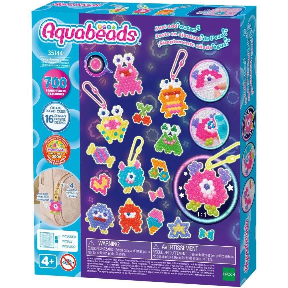Aquabeads Spiel AQB Verrückte Monster Bastelset
