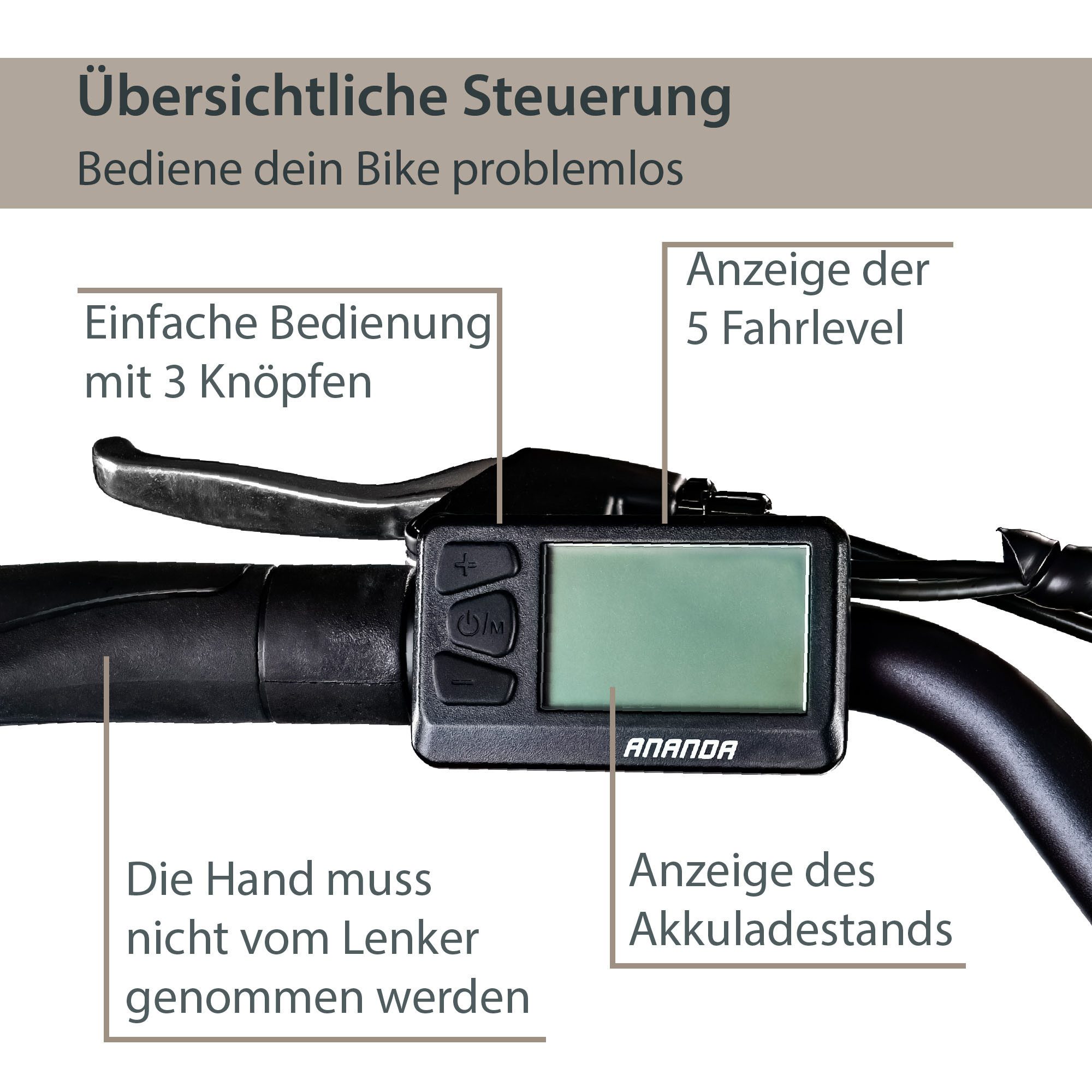 AGON E-Bike Cityrad Aurora, 3 Gang, Nabenschaltung, Frontmotor, 374 Wh, Pedelec, Elektrofahrrad für Damen u. Herren
