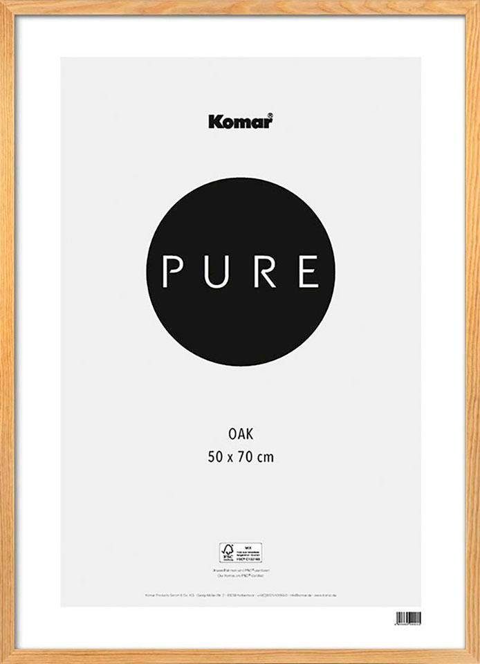 Komar Bilderrahmen Pure, Echtholzrahmen mit hochtransparentem günstig online kaufen
