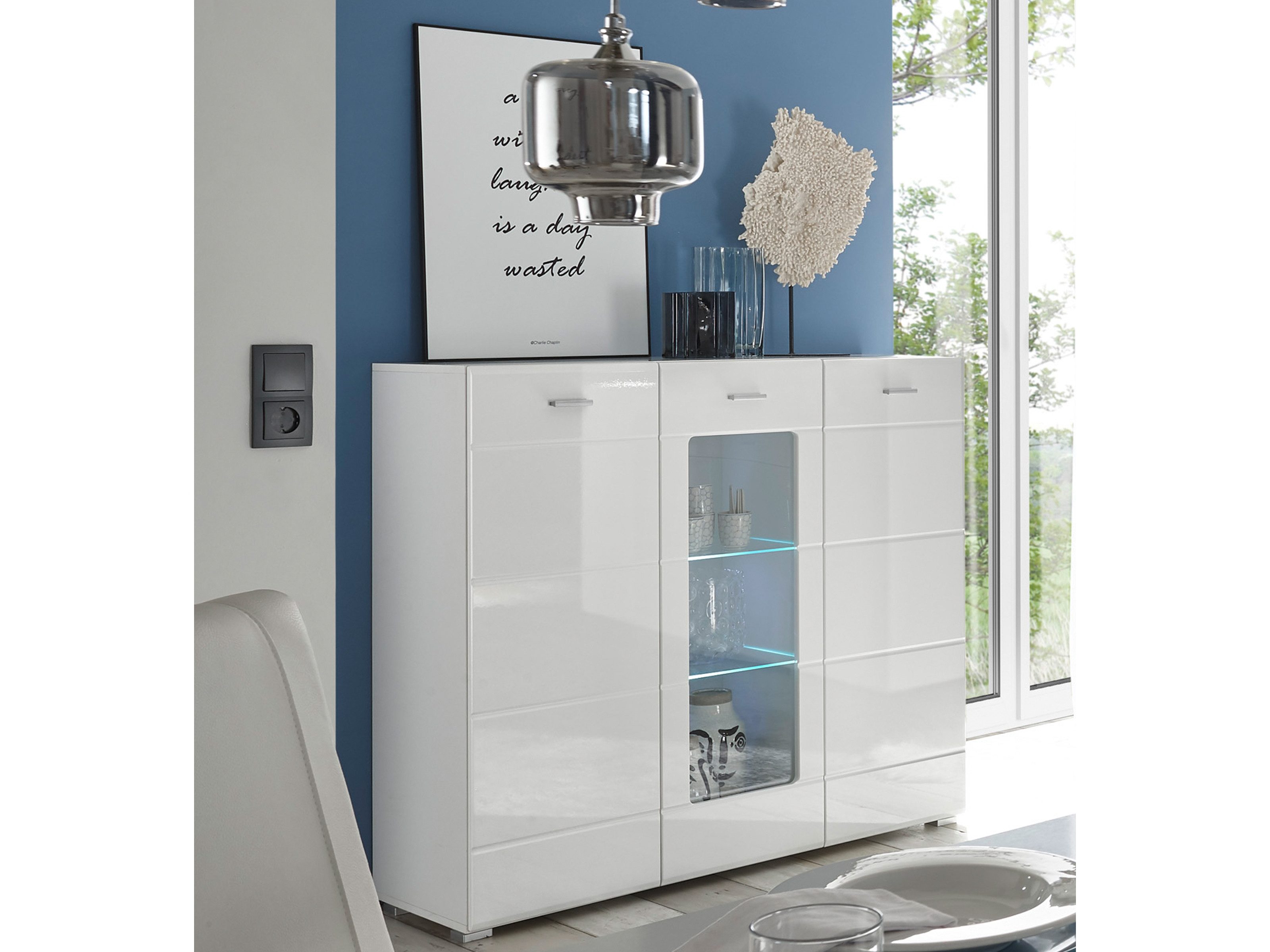PREISBRECHER Highboard Ella, 120 x 112 x 42 cm (B/H/T) günstig online kaufen