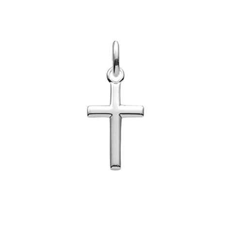 Adelia´s Kettenanhänger 925 Silber Kreuz Anhänger, Silberschmuck für Damen & Herren