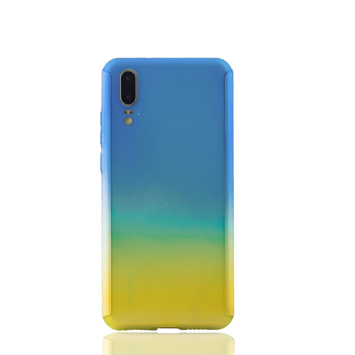 König Design Handyhülle Huawei P20, Huawei P20 Handyhülle 360 Grad Schutz Full Cover Mehrfarbig