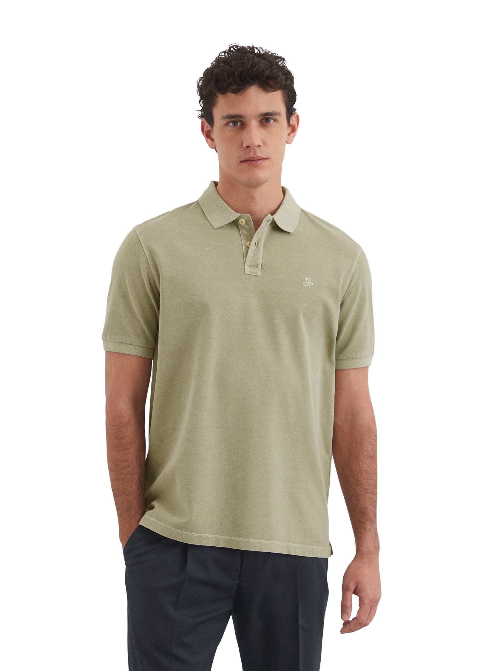 Marc O'Polo Poloshirt aus Bio-Baumwolle günstig online kaufen