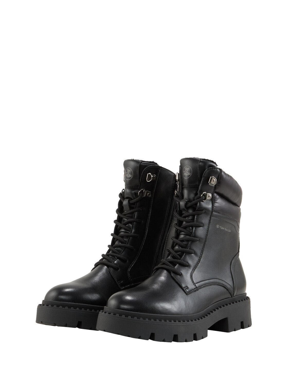 Gefütterte Stiefel Schnürstiefel