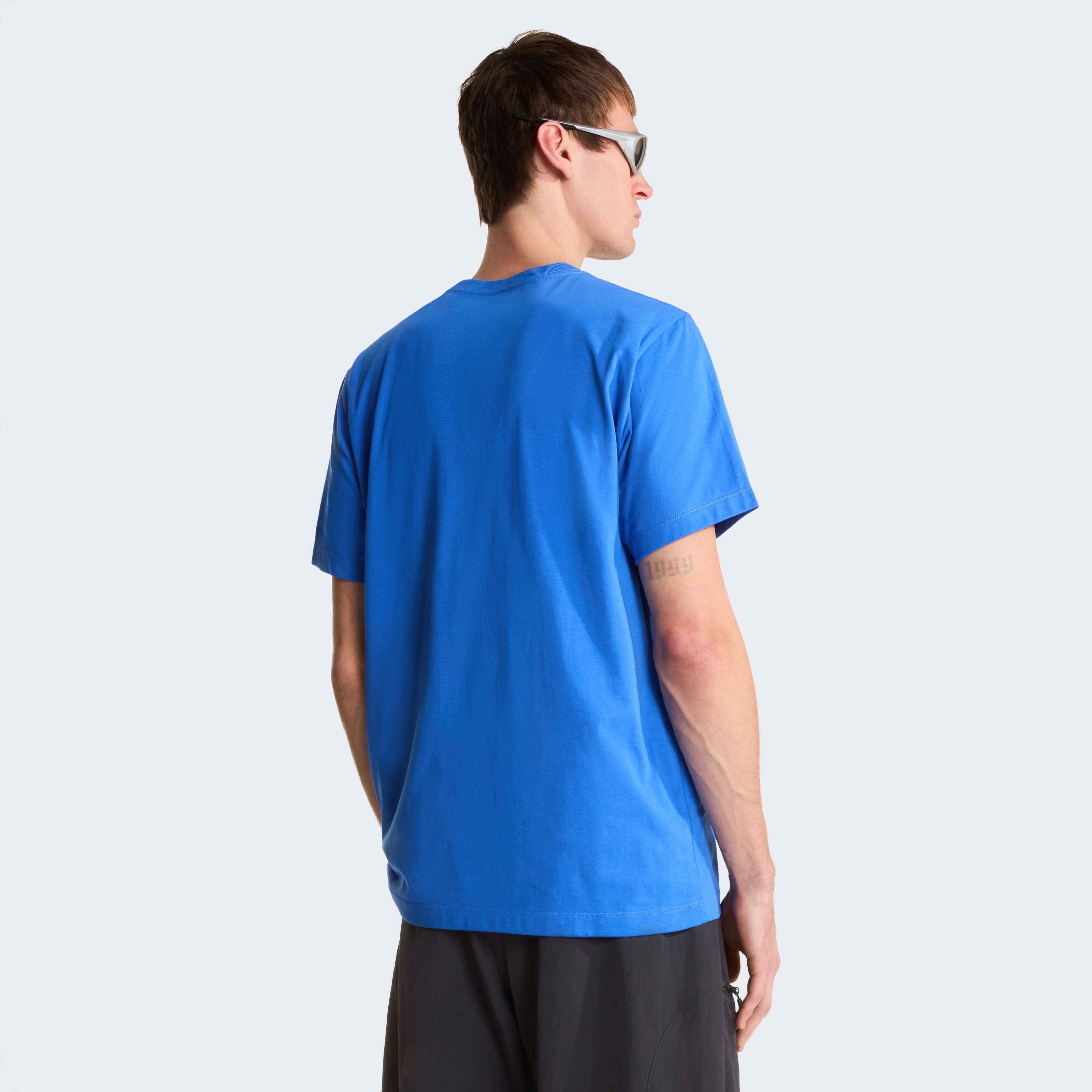 The North Face T-Shirt M EVOLUTION SIMPLE DOME REGULAR SHORT SL normale Passform, Kurzarm, für den Alltag, aus Baumwolle