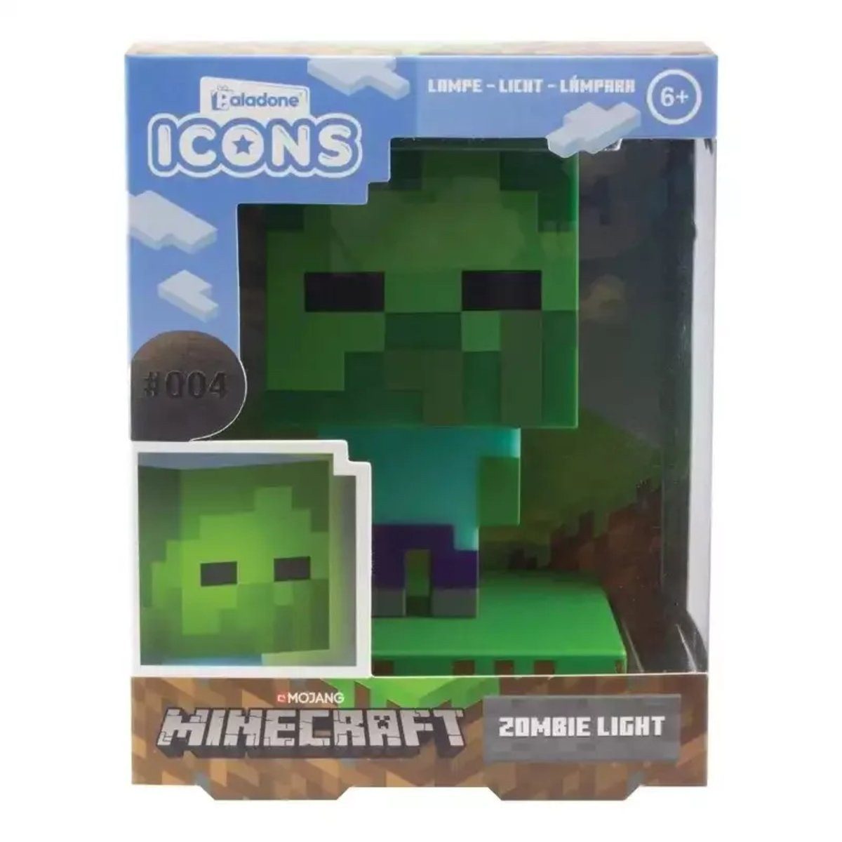 Minecraft Schreibtischlampe Minecraft Zombie-3D-Stimmungsbeleuchtung