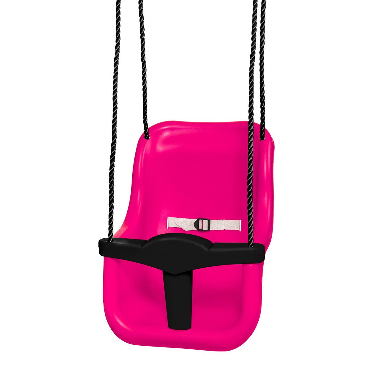 Hörby Bruk Babyschaukel Hörby Bruk Babyschaukel High Cerise/Schwarz hohe Rückenlehne Kinder