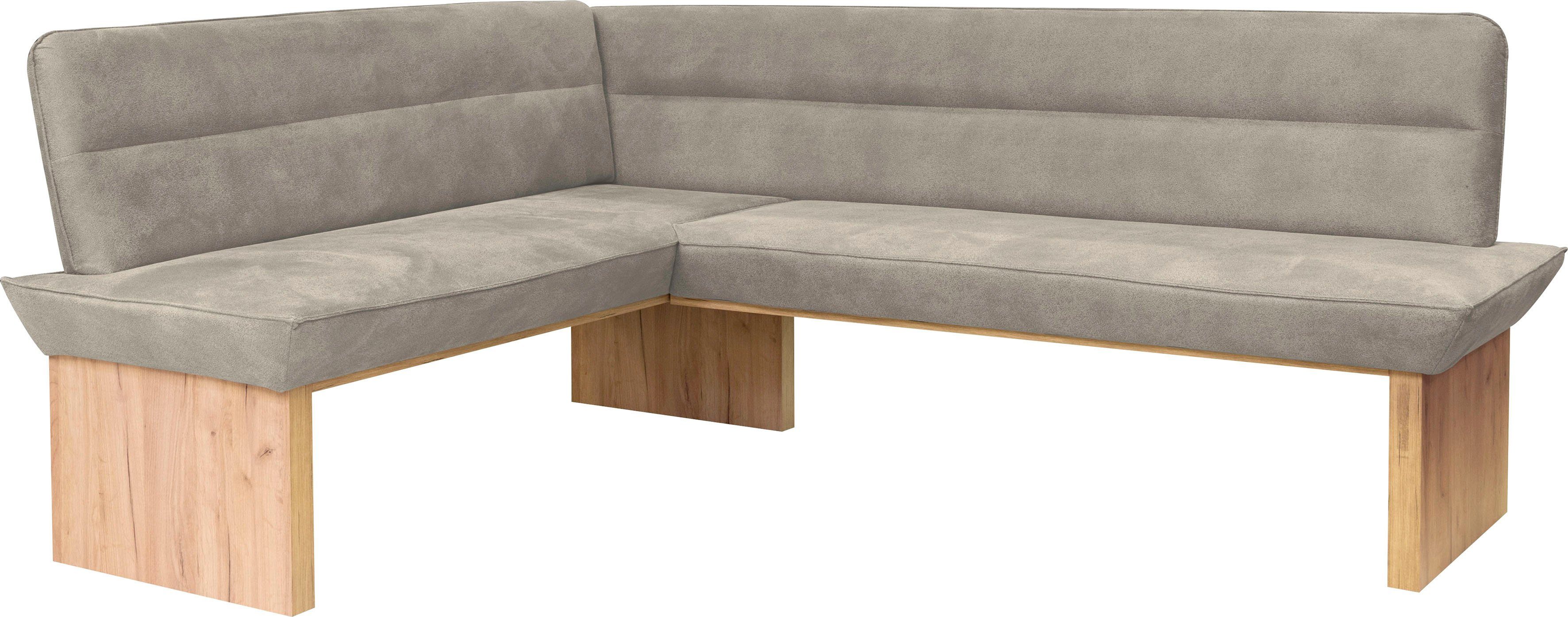 Home affaire Eckbank Beluna Polsterbank, Sitzecke, mit Wellenunterfederung günstig online kaufen