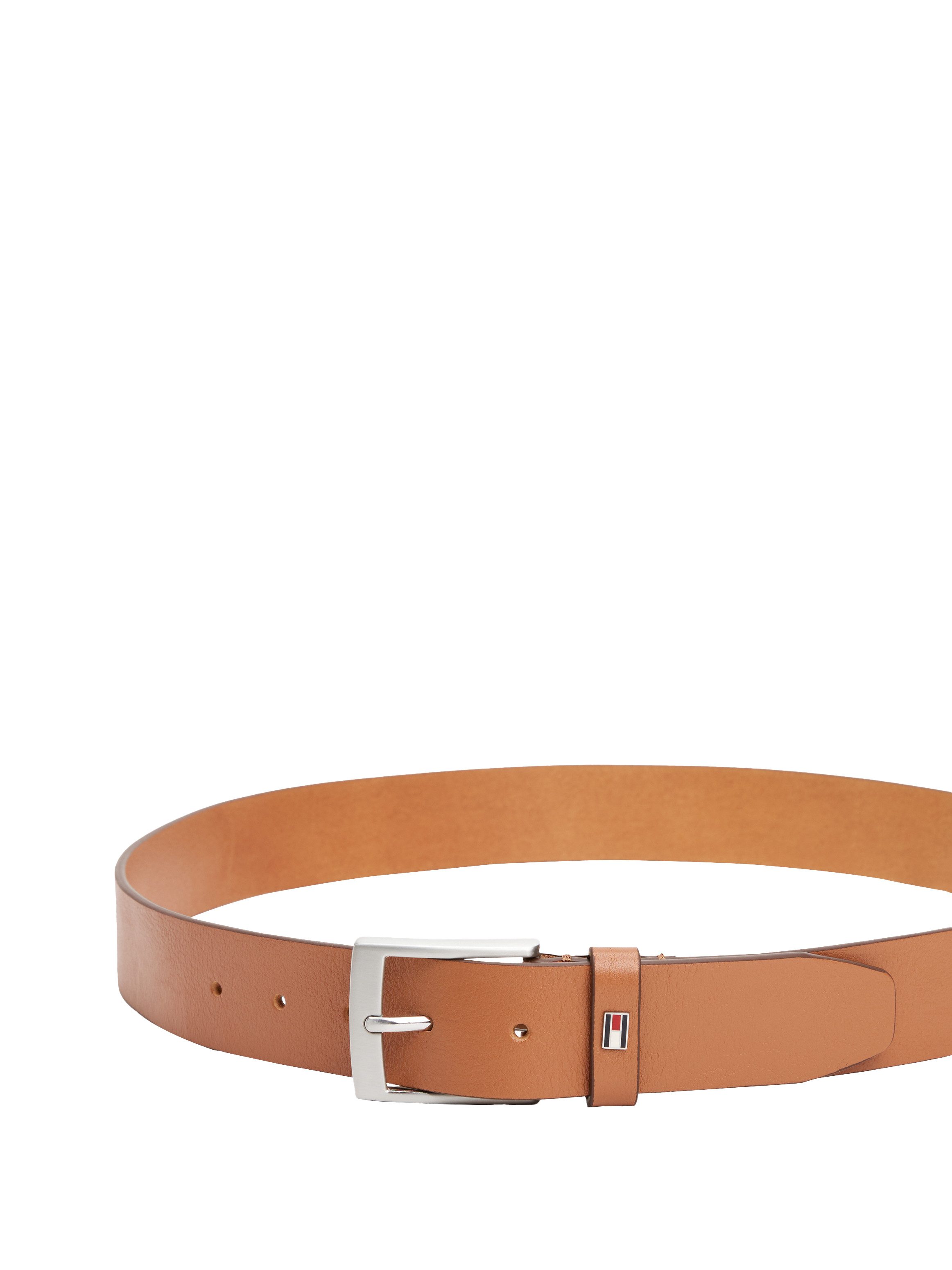 Tommy Hilfiger Ledergürtel ADAN 3.5 cm breit EXT Metalllogopatch, Einfachdornschnalle – Bild 5 von 5