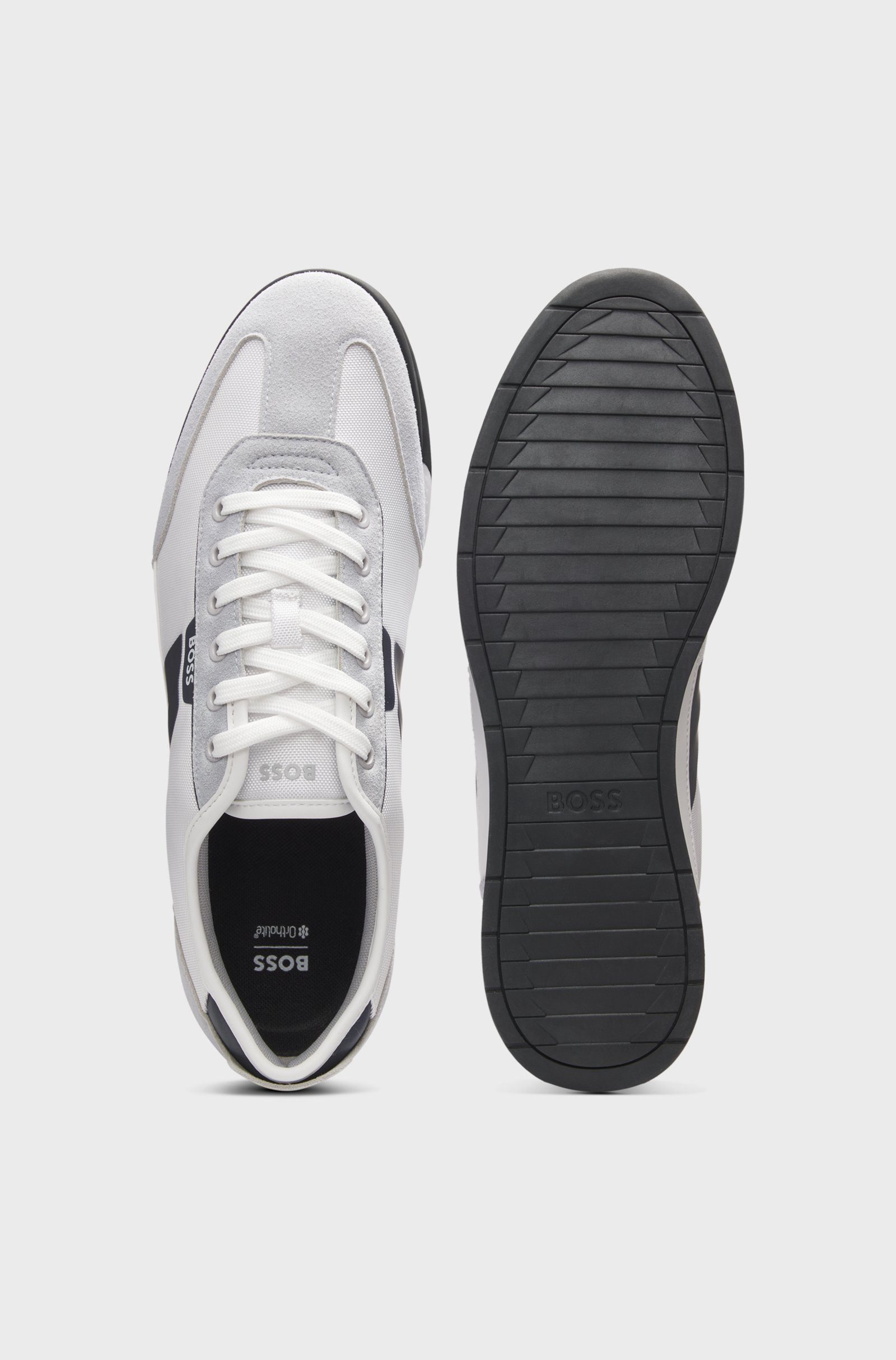 BOSS Sneakers Nitan_Lowp_nymith mit strukturierten Details Sneaker (keine Angabe, 1-tlg)