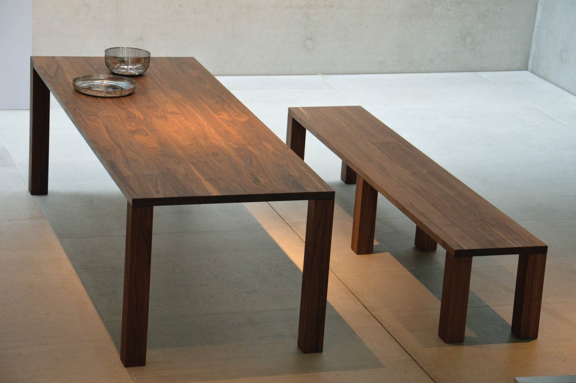 jankurtz Sitzbank Leos Nussbaum, 200 cm