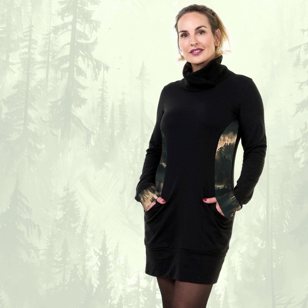 3Elfen Sweatkleid Sweatkleid Wintertraum 3Elfen