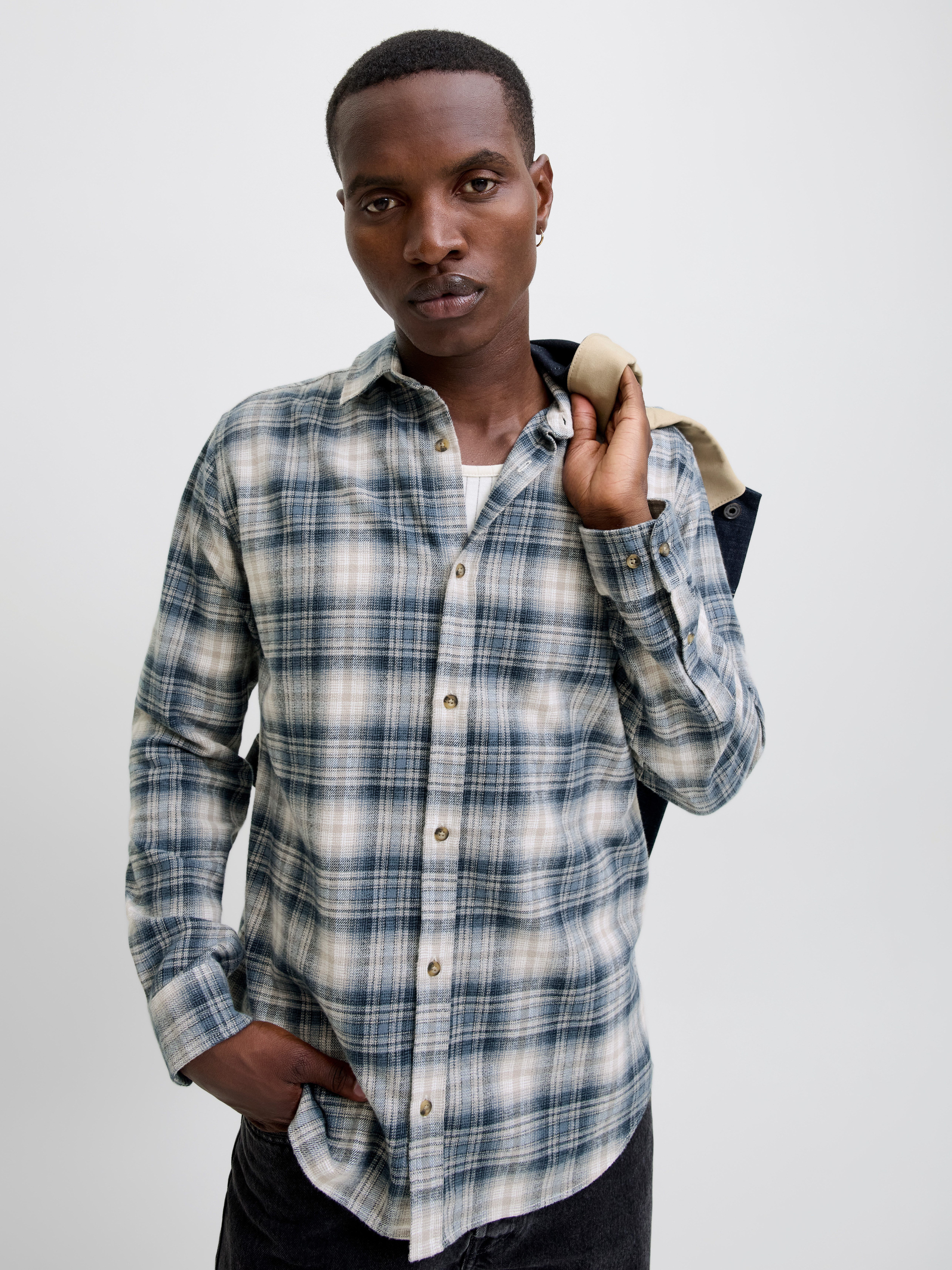 Jack & Jones Langarmhemd JJJOSHUA CHECK SHIRT LS günstig online kaufen