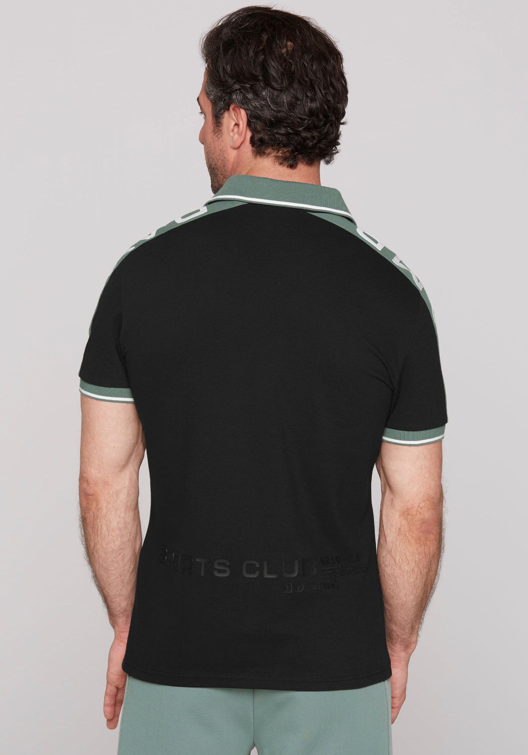 CAMP DAVID Poloshirt mit Logodrucken günstig online kaufen