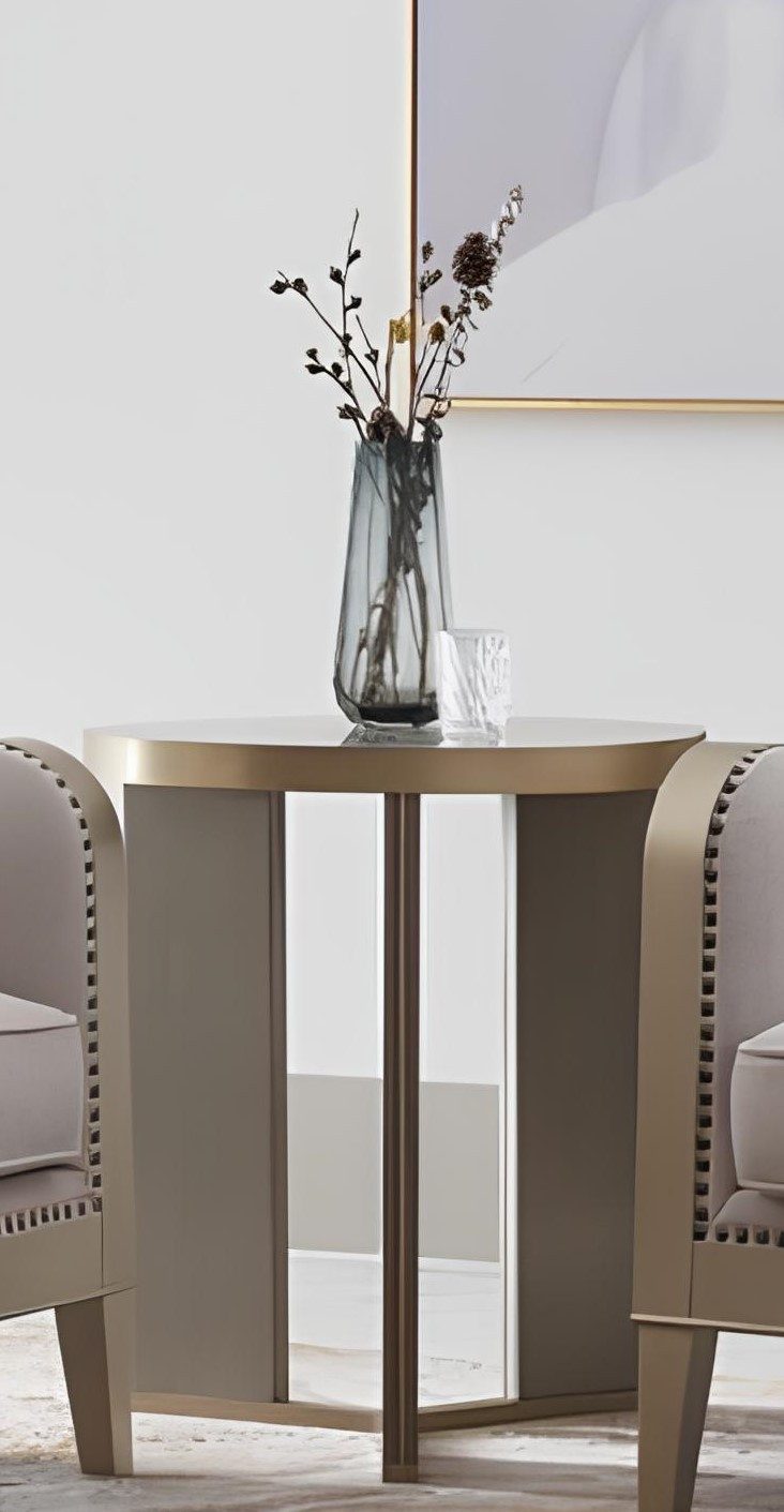 Xlmoebel Beistelltisch Eleganter Designer Tisch aus hochwertigem Material in zeitlosem Design (1-St., Beistelltisch), Hergestellt in Europa