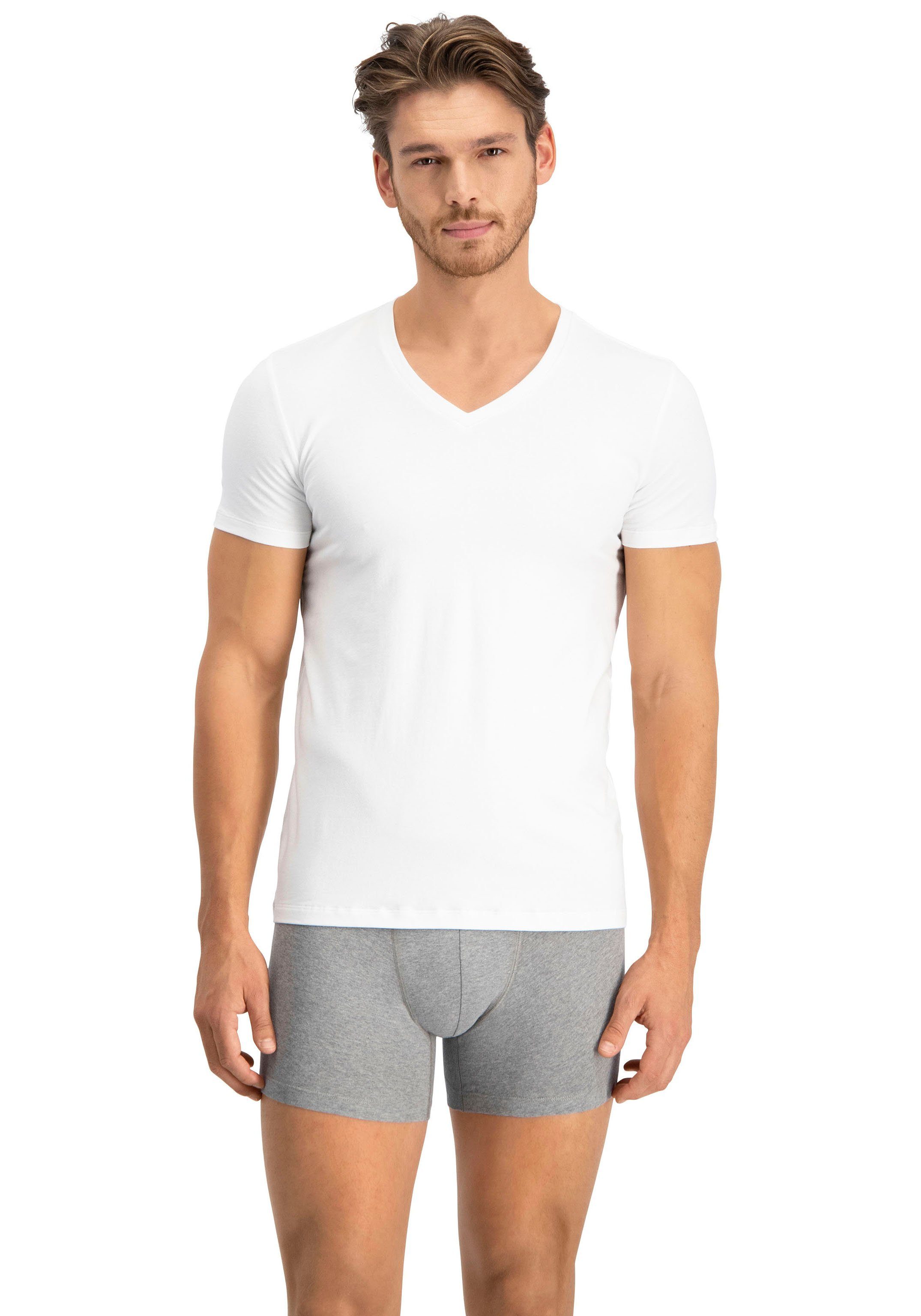 Levi's® T-Shirt (Packung, 2-tlg) LEVIS 2P white MEN V-NECK